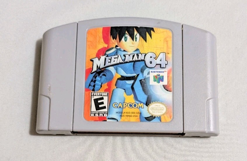 Mega Man 64 Loose Cart Authentic