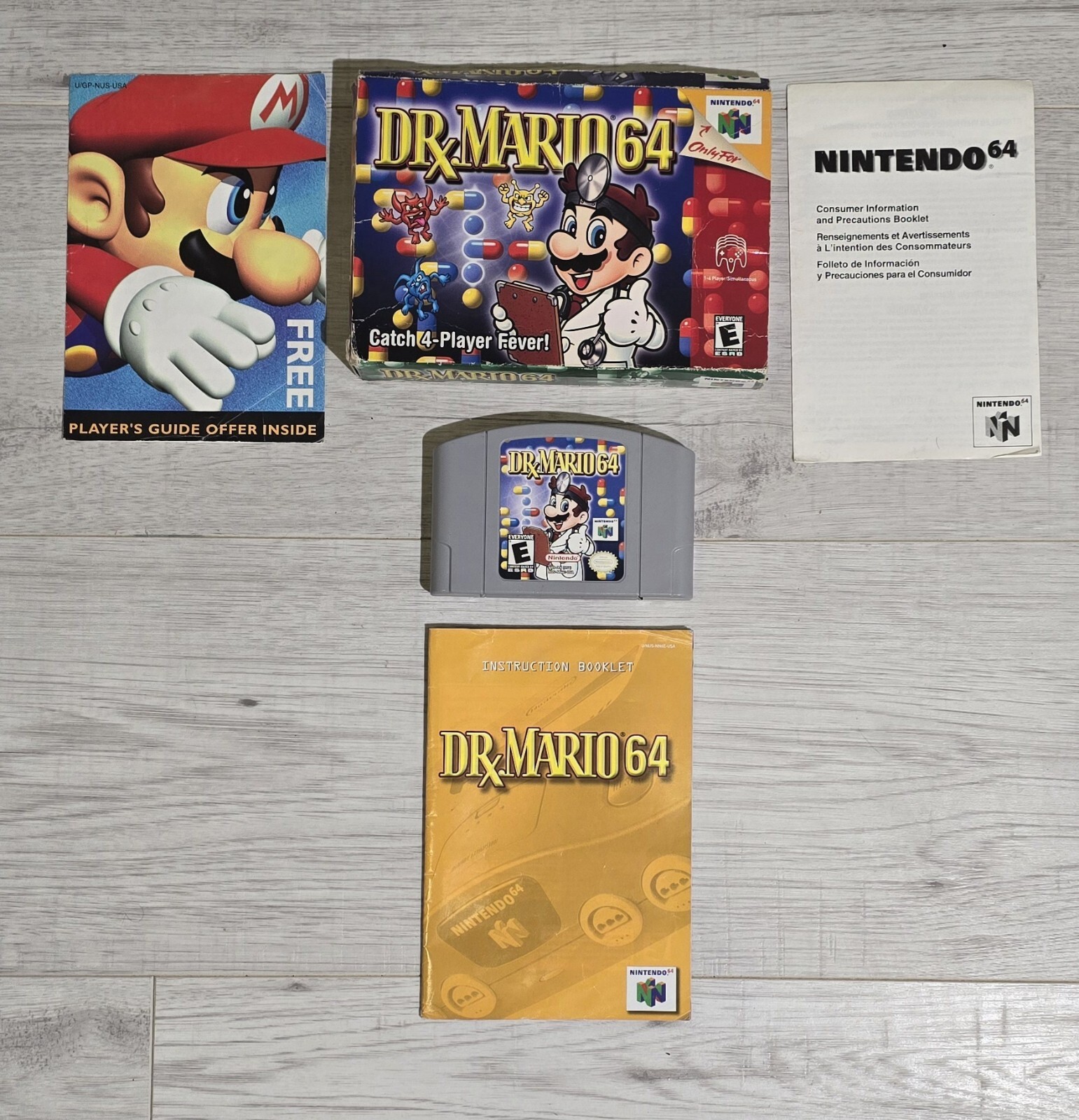 Dr. Mario 64 N64 (Nintendo 64, 2001) Tested CIB