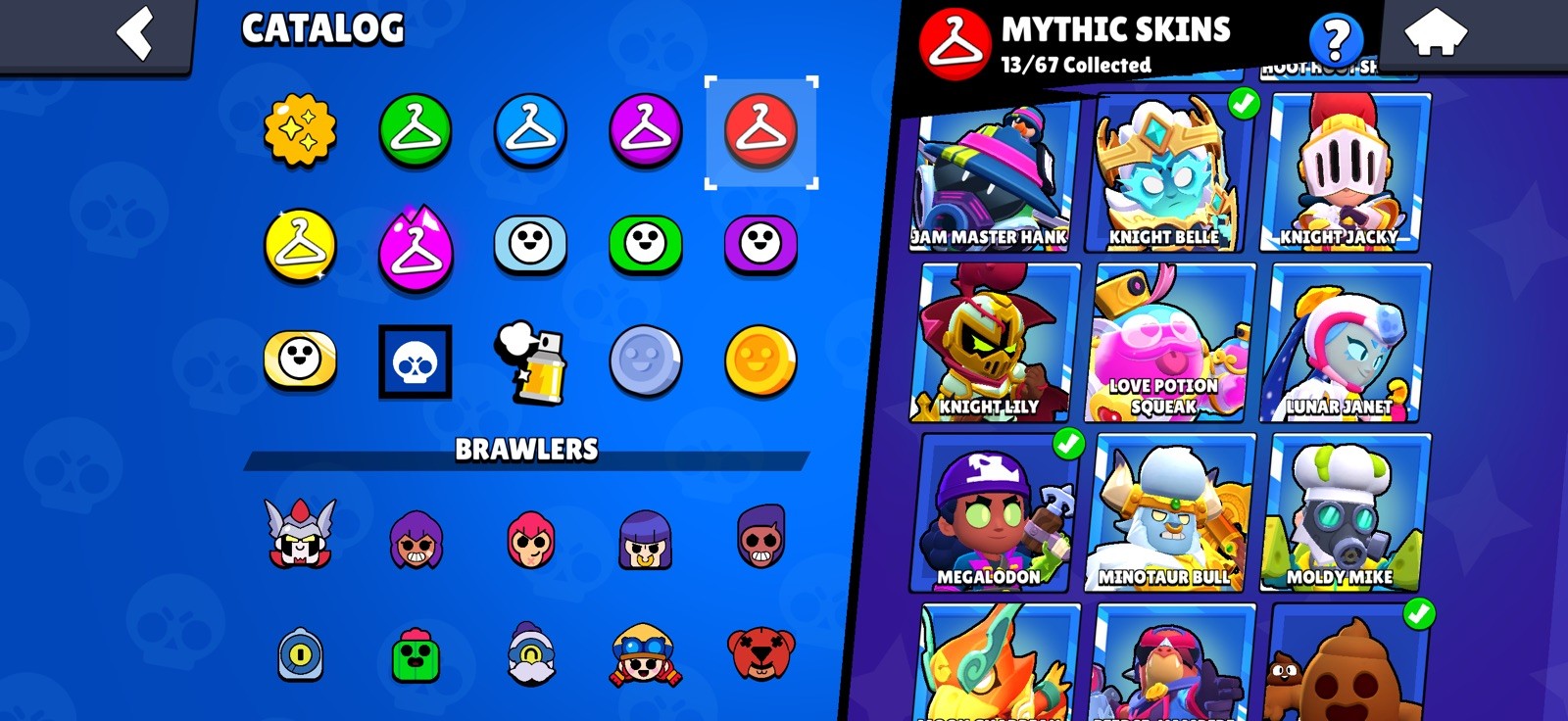 62K TROPHY/35Max Brawler/25Hyper/ 104/104Brawler/7 LEG/13 Mithic/77 Epic/Cheap