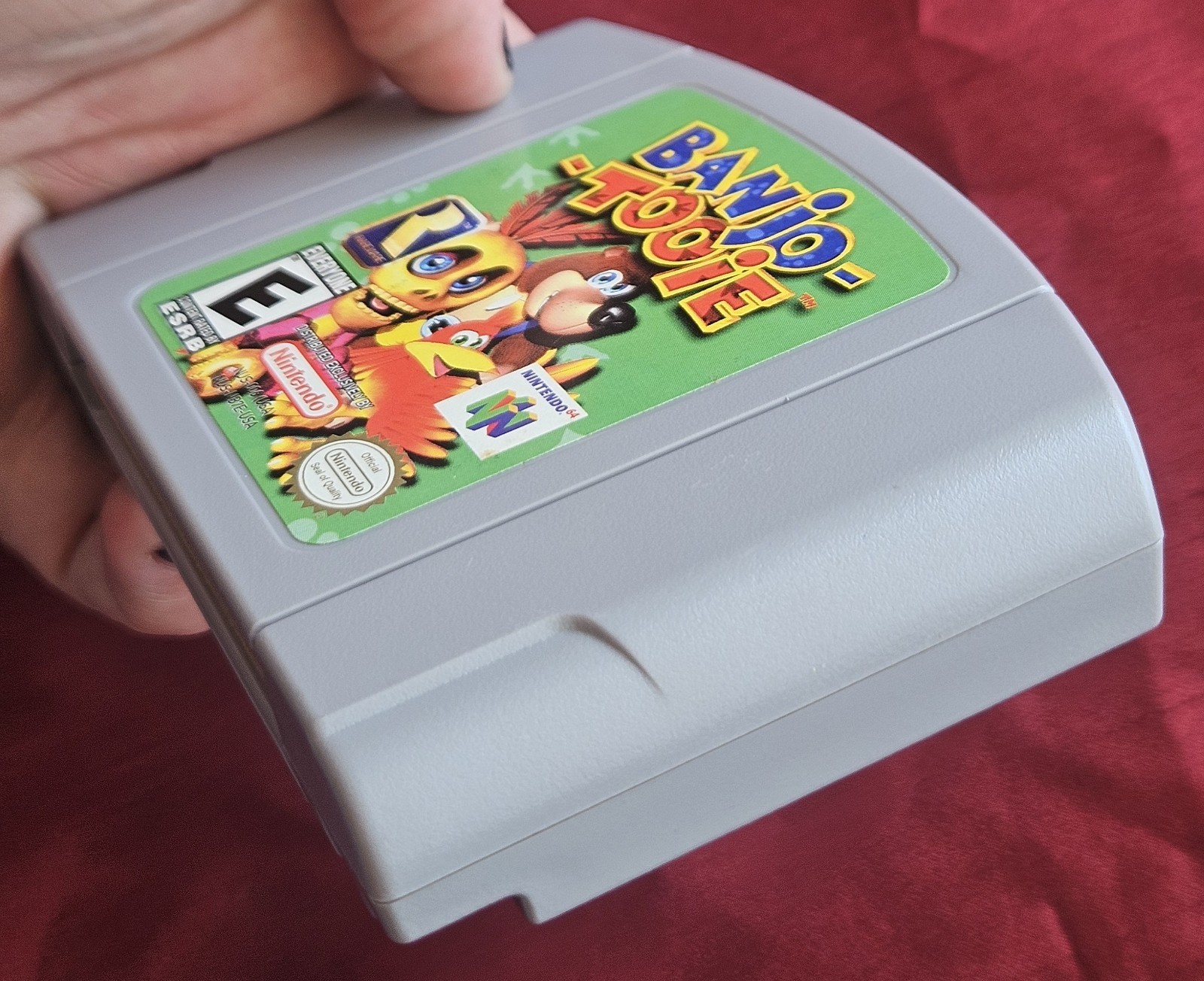 Banjo-Tooie Nintendo 64 N64 Video Game Cartridge Guide Rareware 1995 Collectible