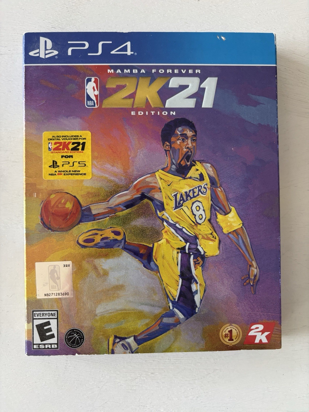 NBA 2K21 Mamba Forever Edition PlayStation 4 – Sony Kobe Bryant Factory Sealed