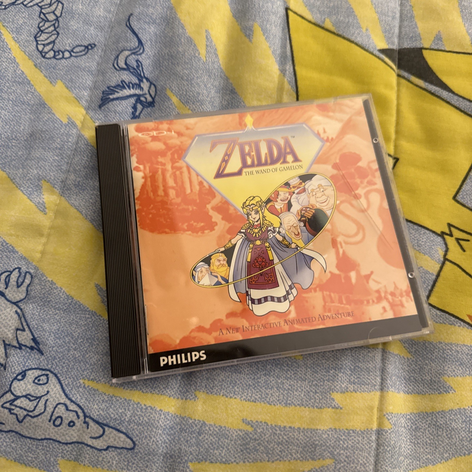Philips CD-i Zelda: The Wand of Gamelon Complete w/ Sleeve Manual 1993 Nintendo