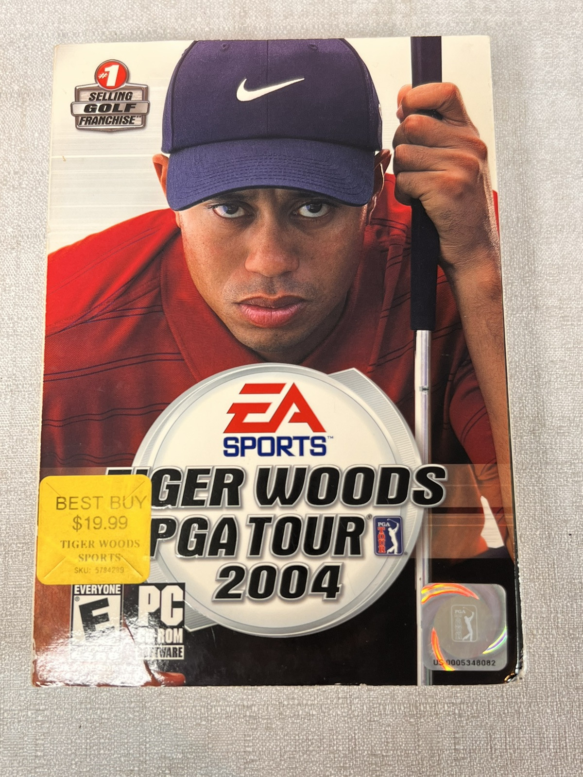 Tiger Woods PGA Tour 2004 Video Game Pc Cd-ROM E-Everyone