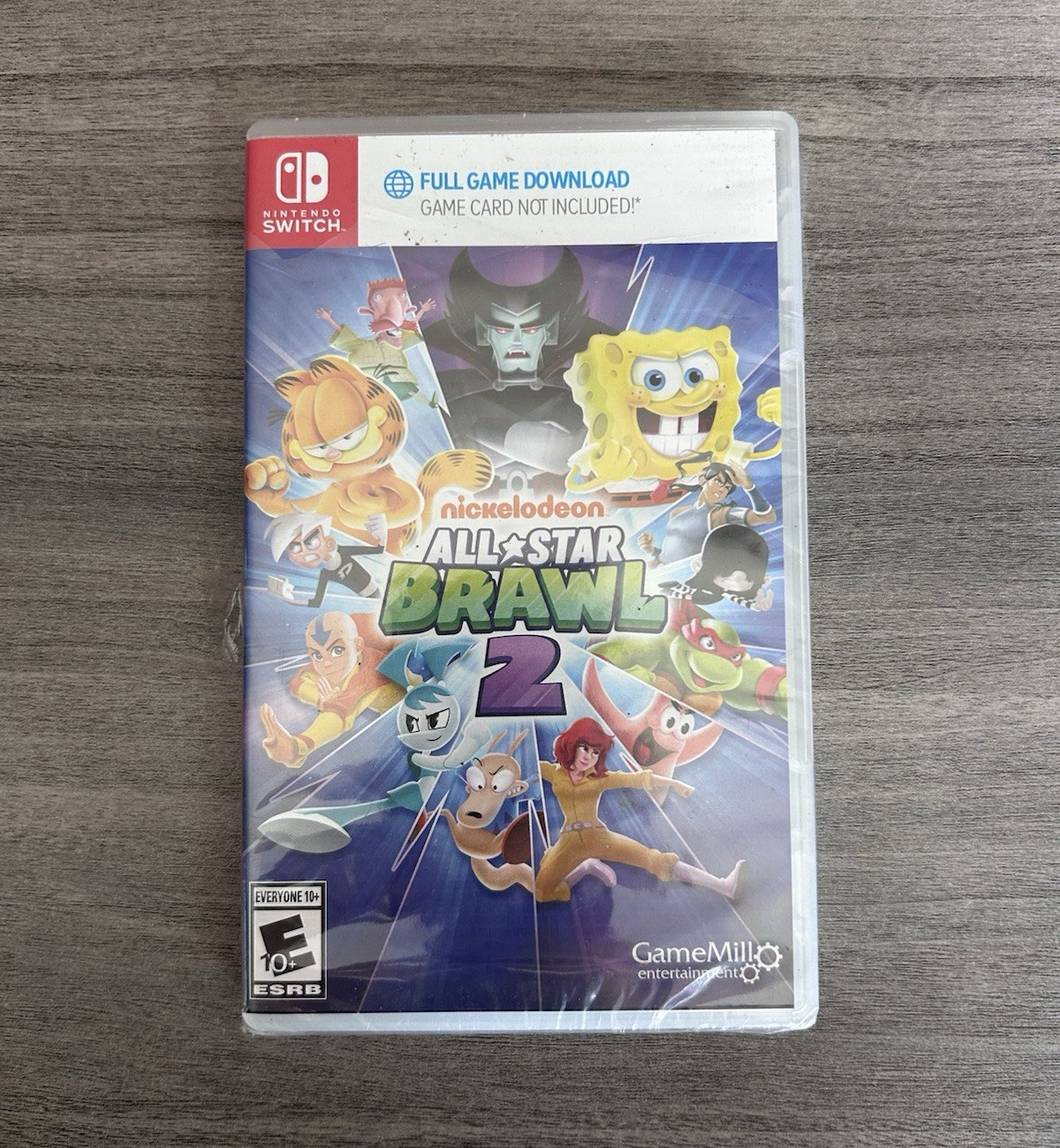 Sealed unopened GameMill Nickelodeon All-Star Brawl 2 Nintendo Switch NTSC