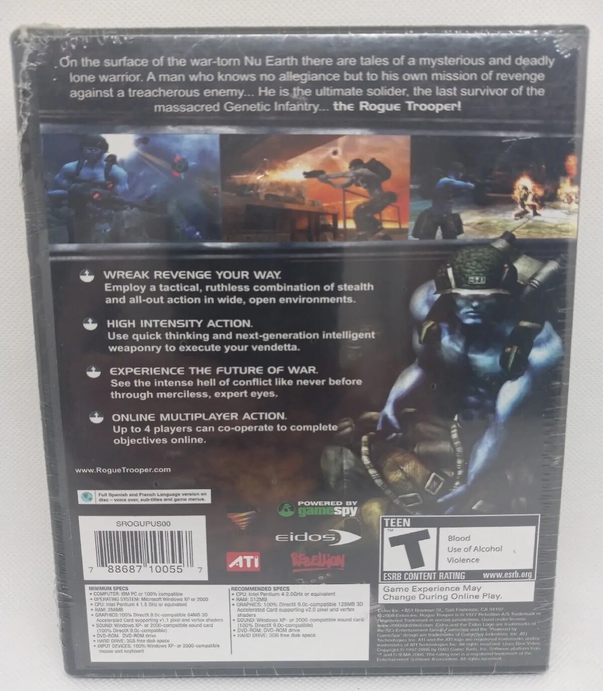 Rogue Trooper PC Game * Windows 2000/XP * Brand New & Sealed