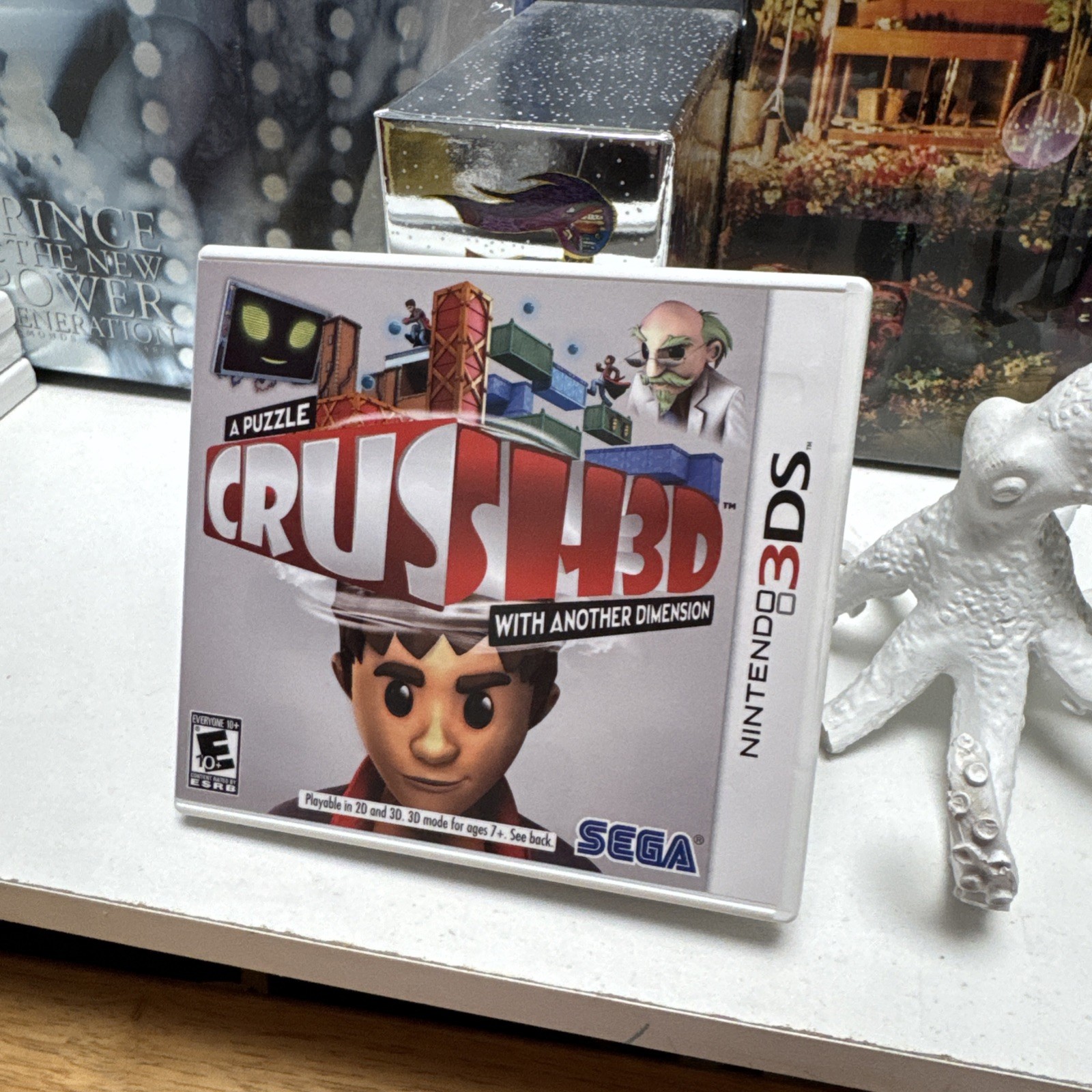 Crush3D (Nintendo 3DS) *CIB COMPLETE!! ~ 2012 Sega Hybrid 3D Platformer Nintendo