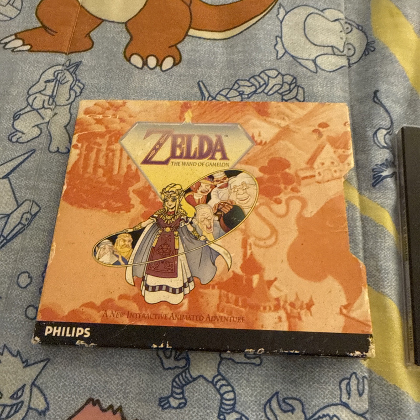 Philips CD-i Zelda: The Wand of Gamelon Complete w/ Sleeve Manual 1993 Nintendo
