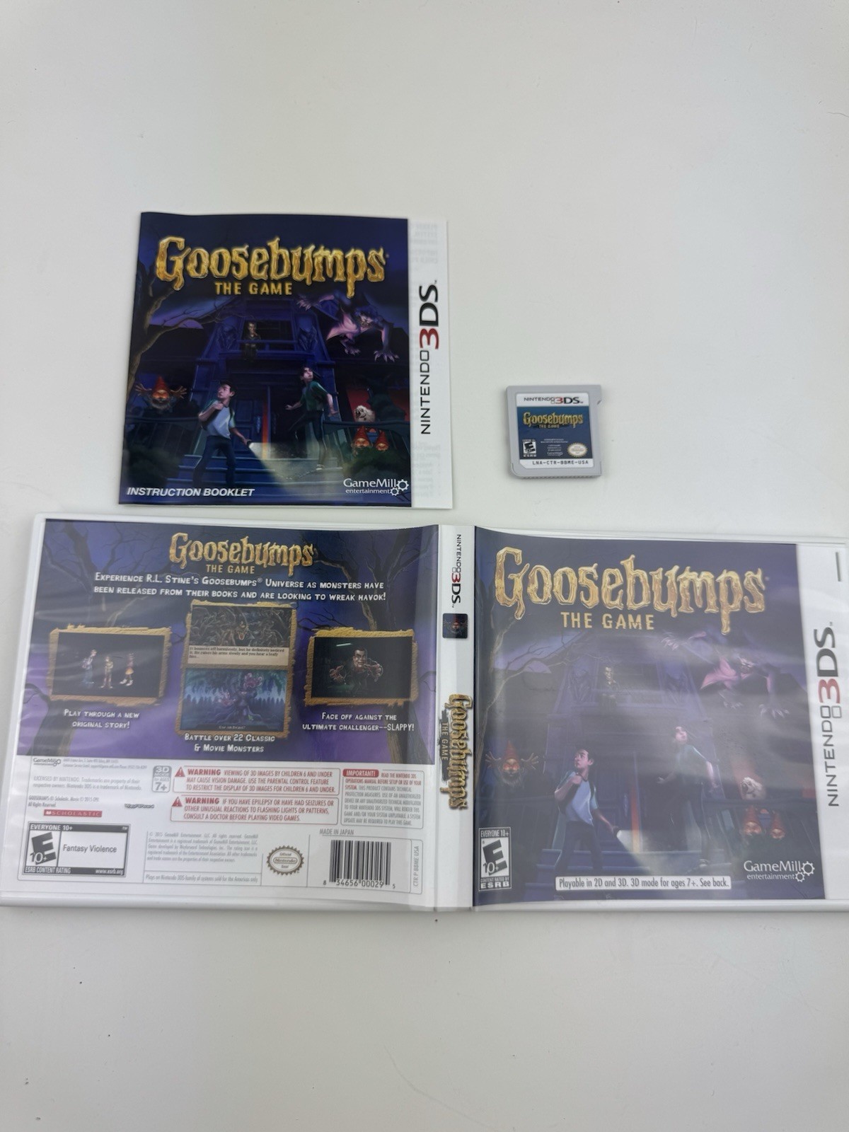 Goosebumps: The Game (Nintendo 3DS, 2015)