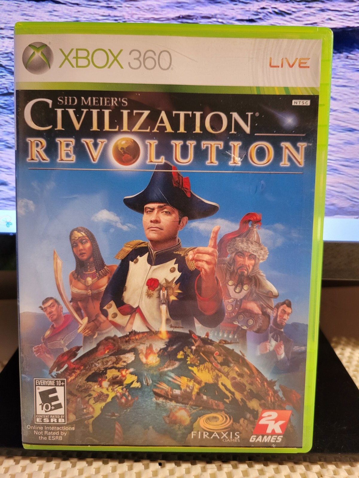 Sid Meier’s Civilization Revolution (Microsoft Xbox 360, 2008) Complete