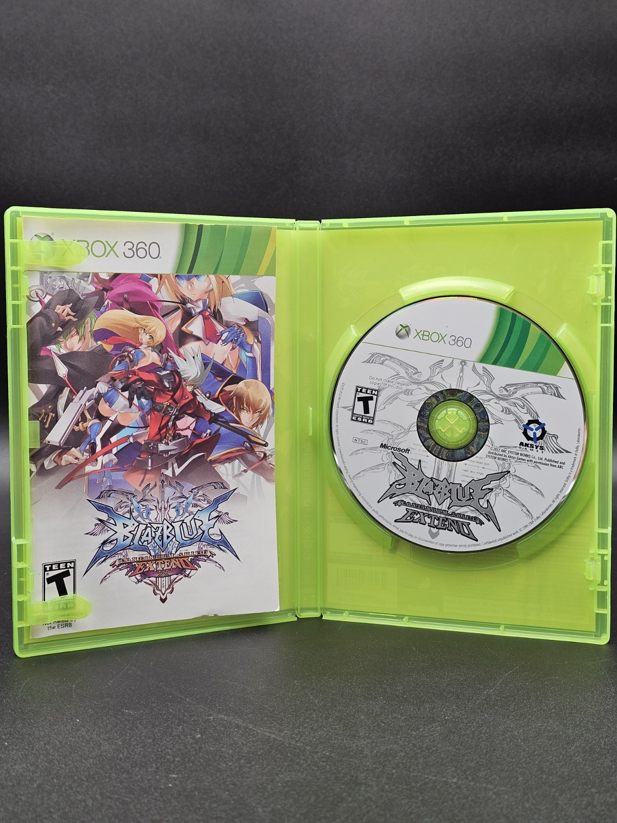 BlazBlue: Continuum Shift Extend (Microsoft Xbox 360, 2012) CIB Tested & Working