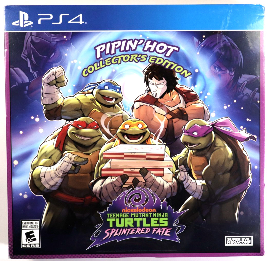 PS4 Nickelodeon TMNT Splintered Fate – Pipin’ Hot Collector’s Edition