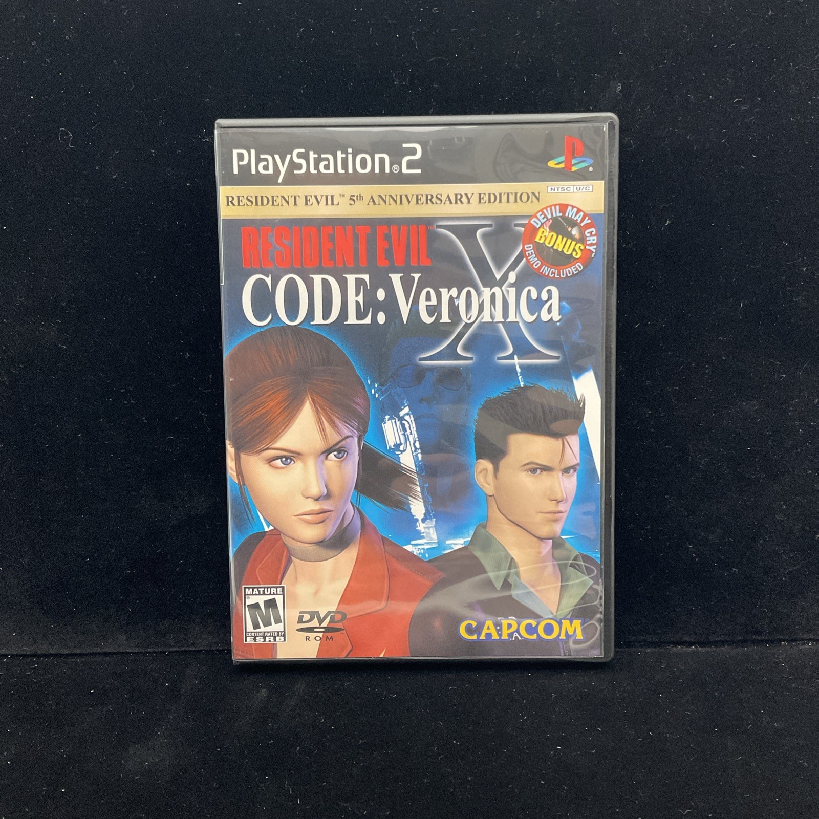 Resident Evil-Code Veronica X (PS2) Tested & CIB Clean 1 YR Warranty Refurbished