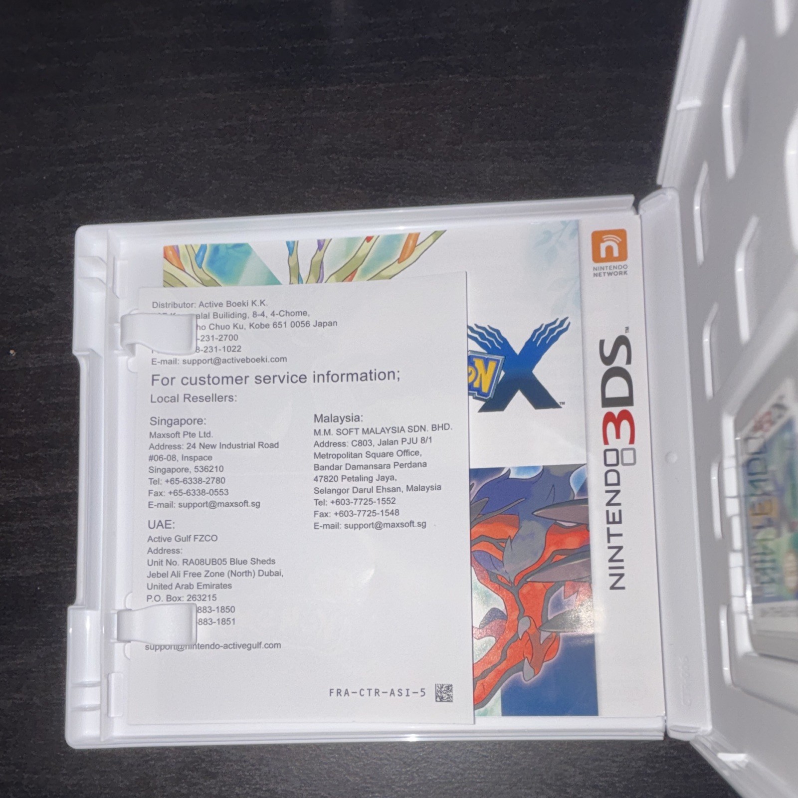 Pokémon X Nintendo 3DS Game w/ Case, Nintendo Publisher, E (Everyone)