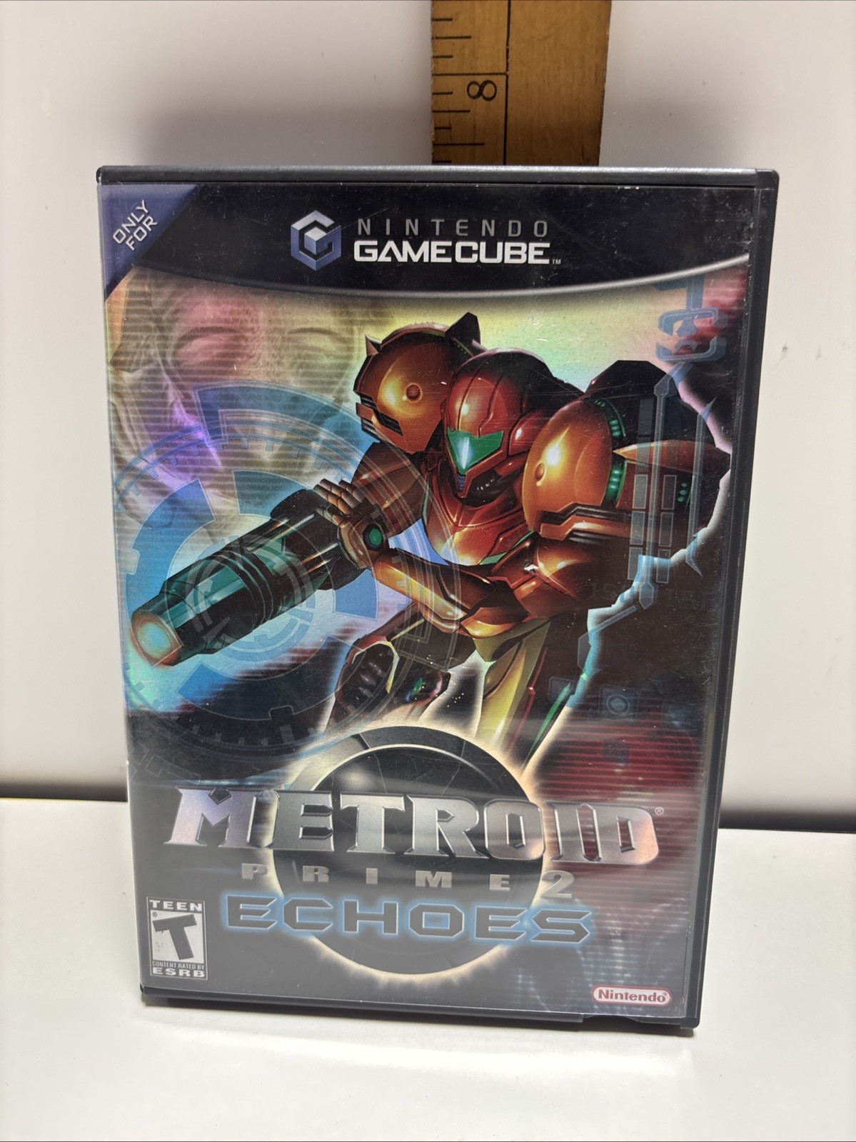 Metroid Prime 2 Echoes (Nintendo GameCube 2004) CIB Complete w/ Manual, Reg Card