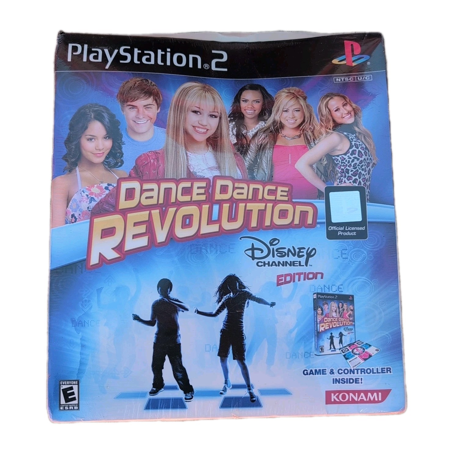 Dance Dance Revolution Disney Channel Edition Bundle Sony Playstation PS2 SEALED