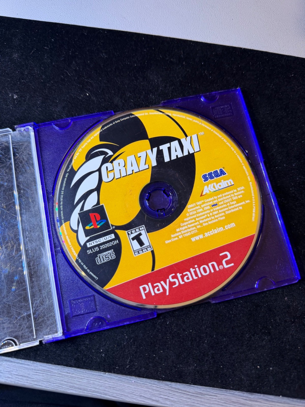 Crazy Taxi Greatest Hits (Sony PlayStation 2, 2002) DISC ONLY