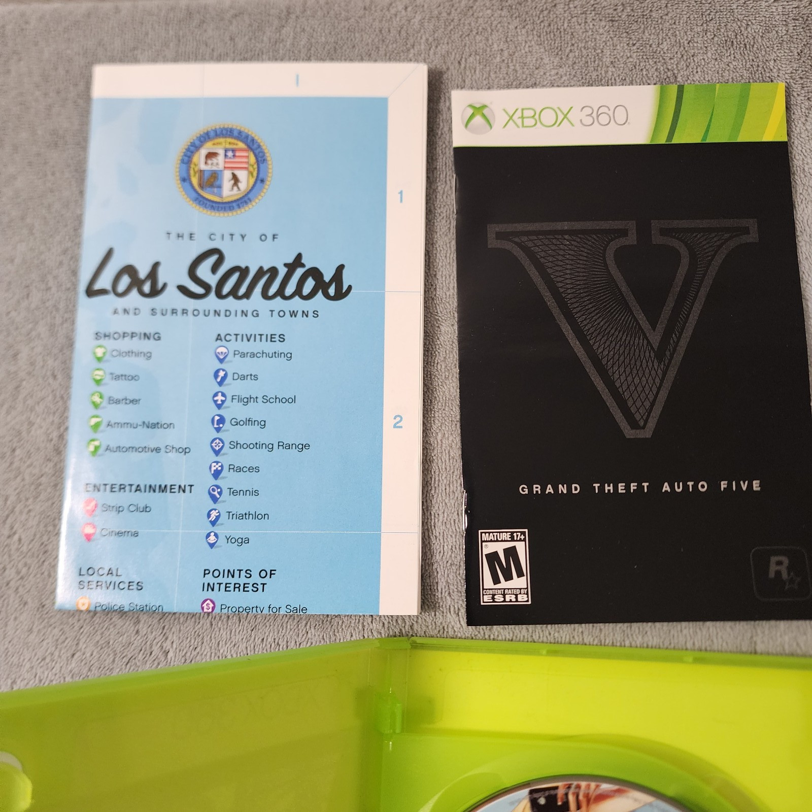 Grand Theft Auto V (Microsoft Xbox 360, 2013)