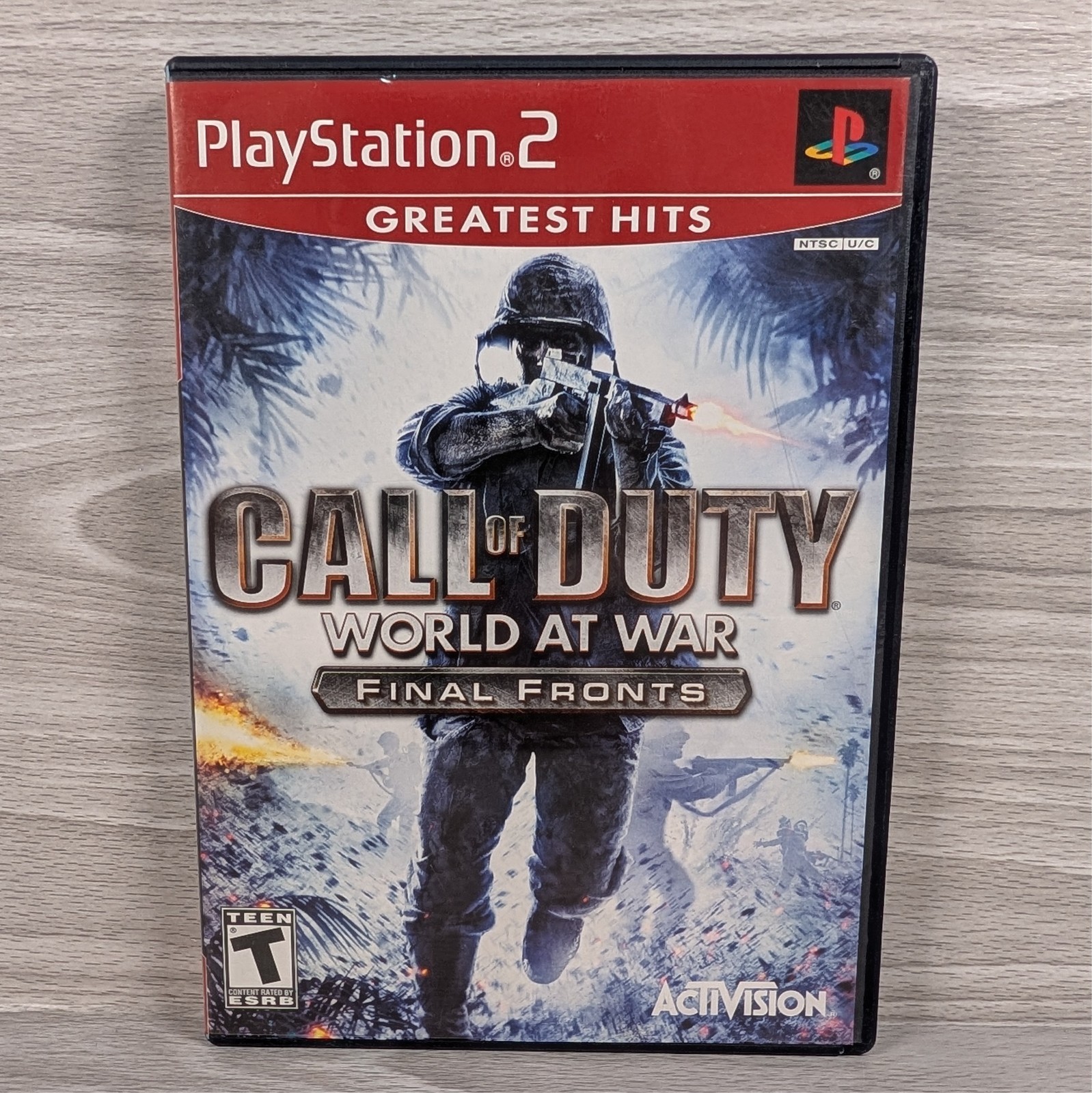 Call of Duty: World at War Final Fronts (PS2, 2008) Hits, CIB, Tested & Works