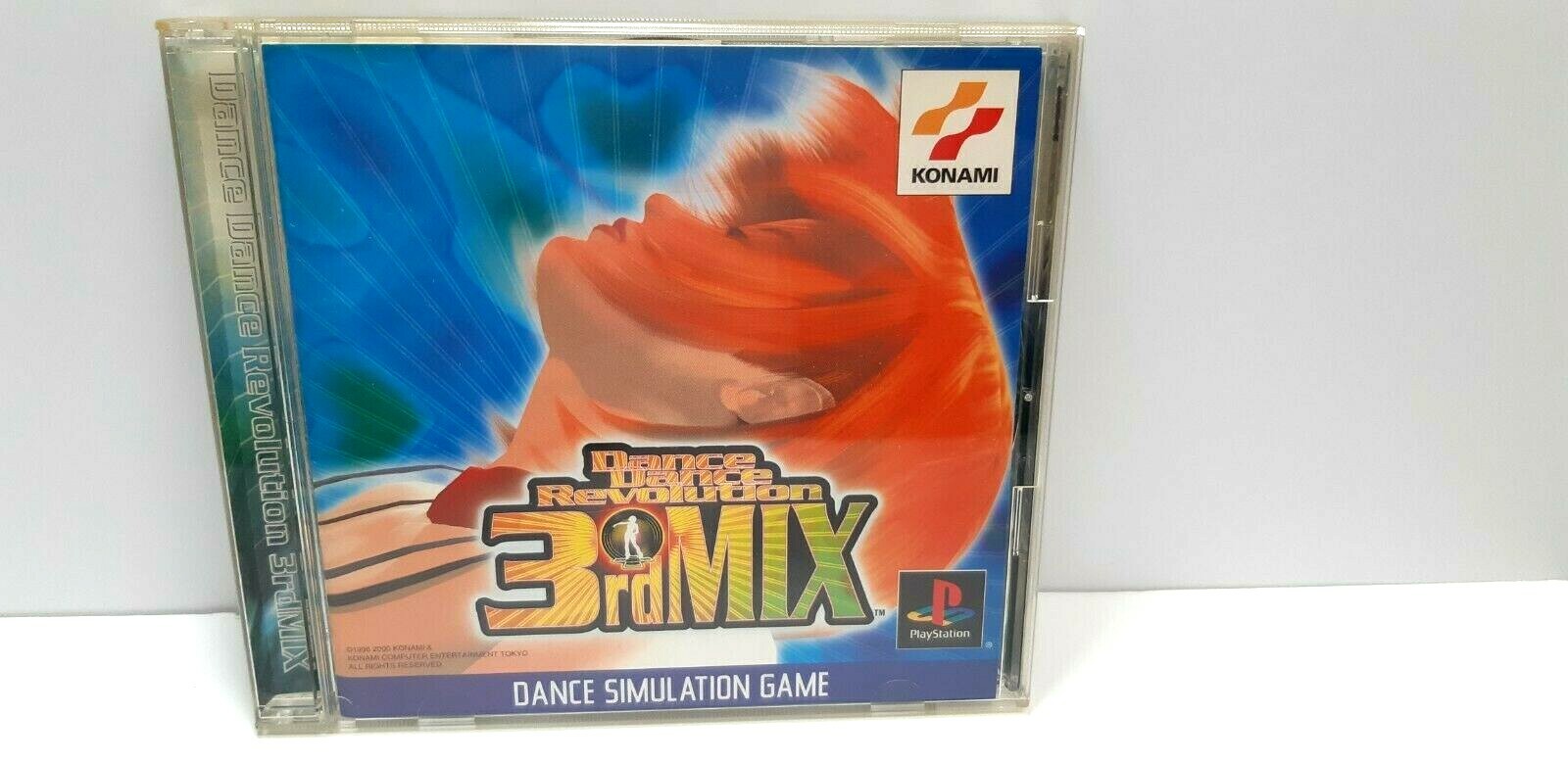 Dance Dance Revolution 3rdMix Sony PlayStation 1 Konami With Instructions Obi