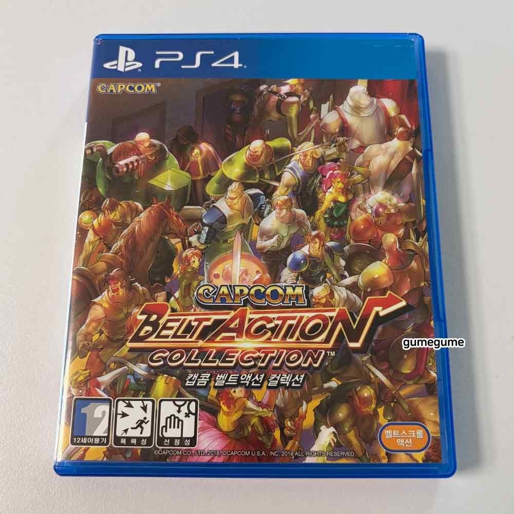 PS4 Capcom Belt Action Collection English Japanese Korean Version Pre-owned