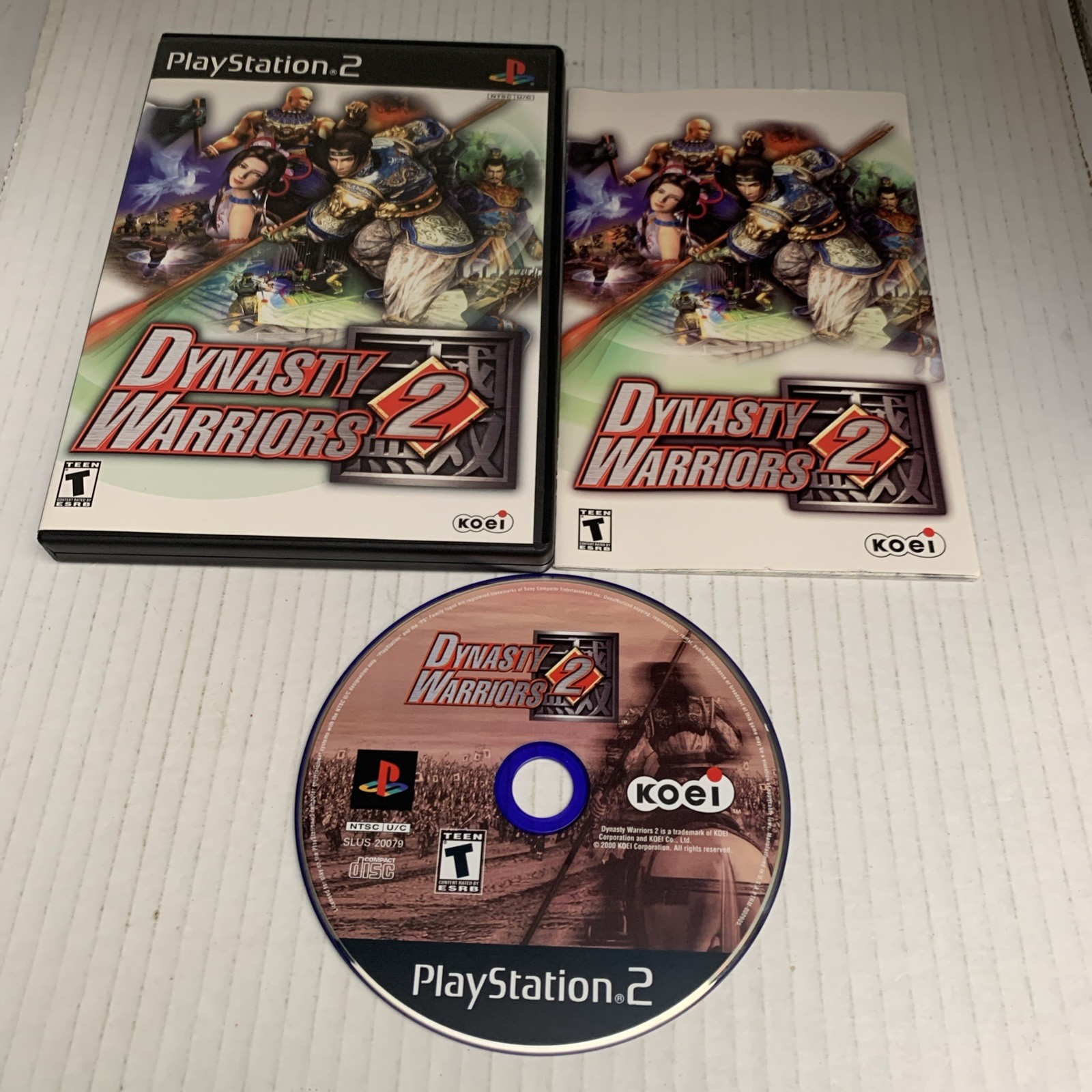 Dynasty Warriors 2 PlayStation 2 PS2 Complete CIB w/ Reg Card See Pics & Store