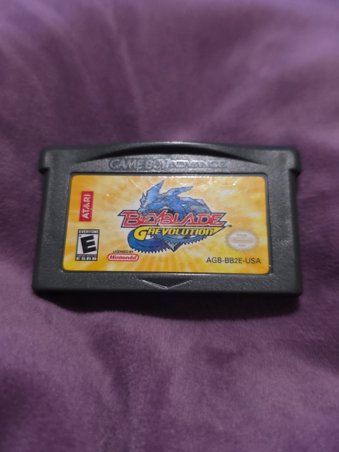 Beyblade G Revolution Nintendo Game Boy Advance Cart Only Tested & Working