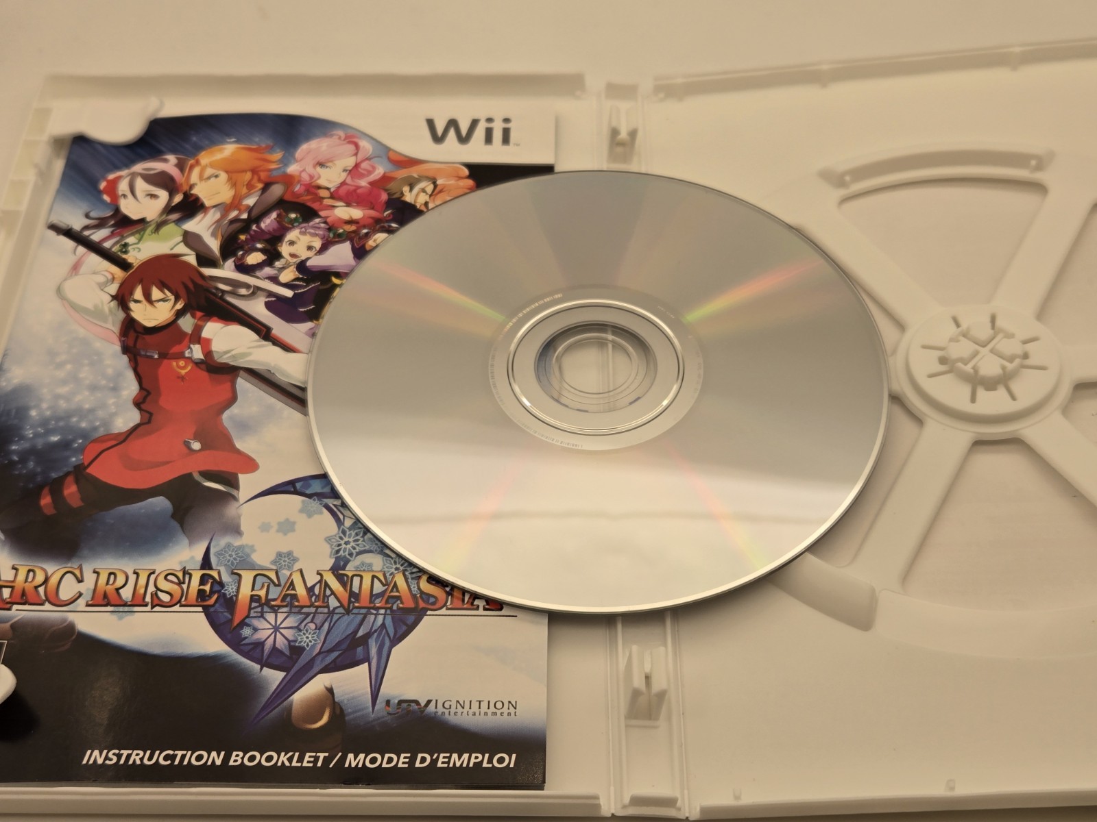 Arc Rise Fantasia Nintendo Wii 2010 Complete, tested and working