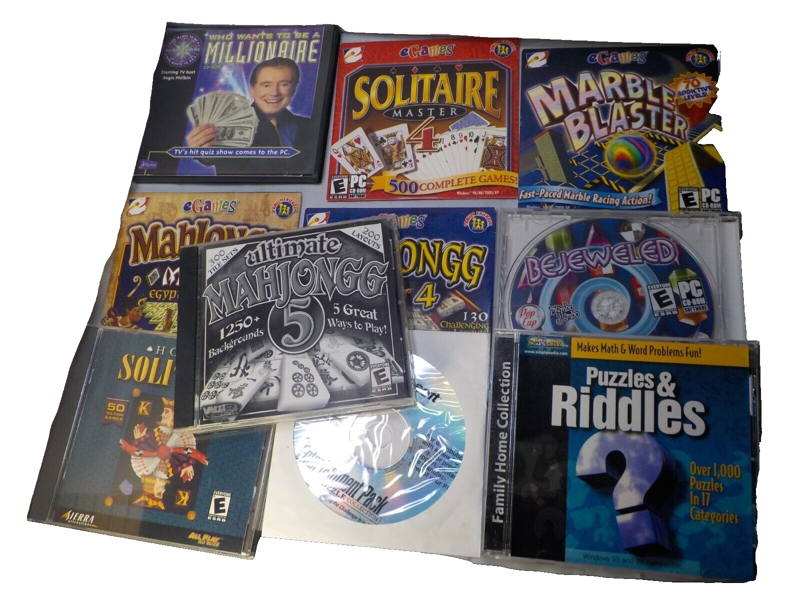 BEJEWELED – Mumbo Jumbo (PC Windows, 2004) who wants to be a millionaire & 8 mor
