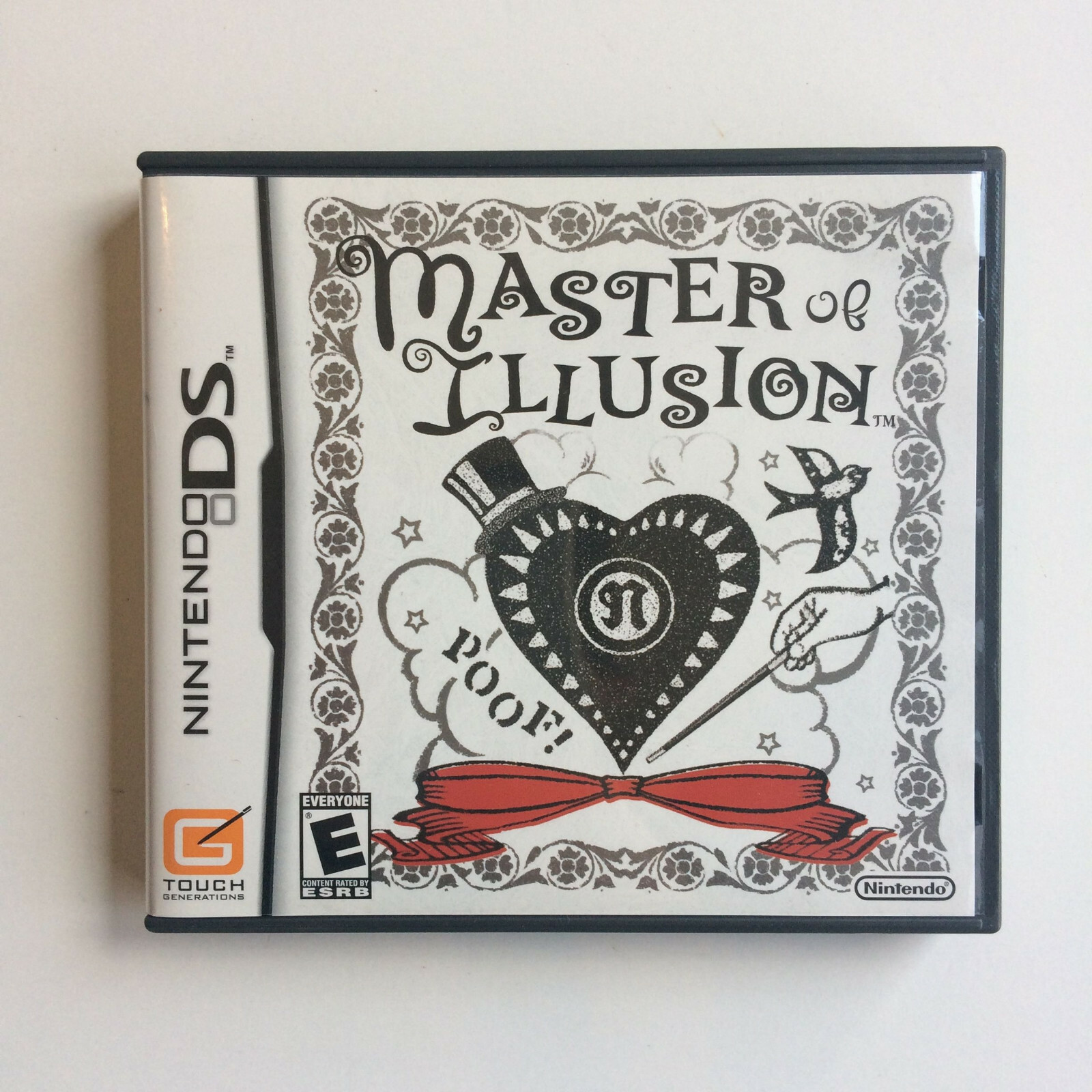 Master of Illusion (Nintendo DS, 2006) complete CIB Magic Made Fun Card Tricks