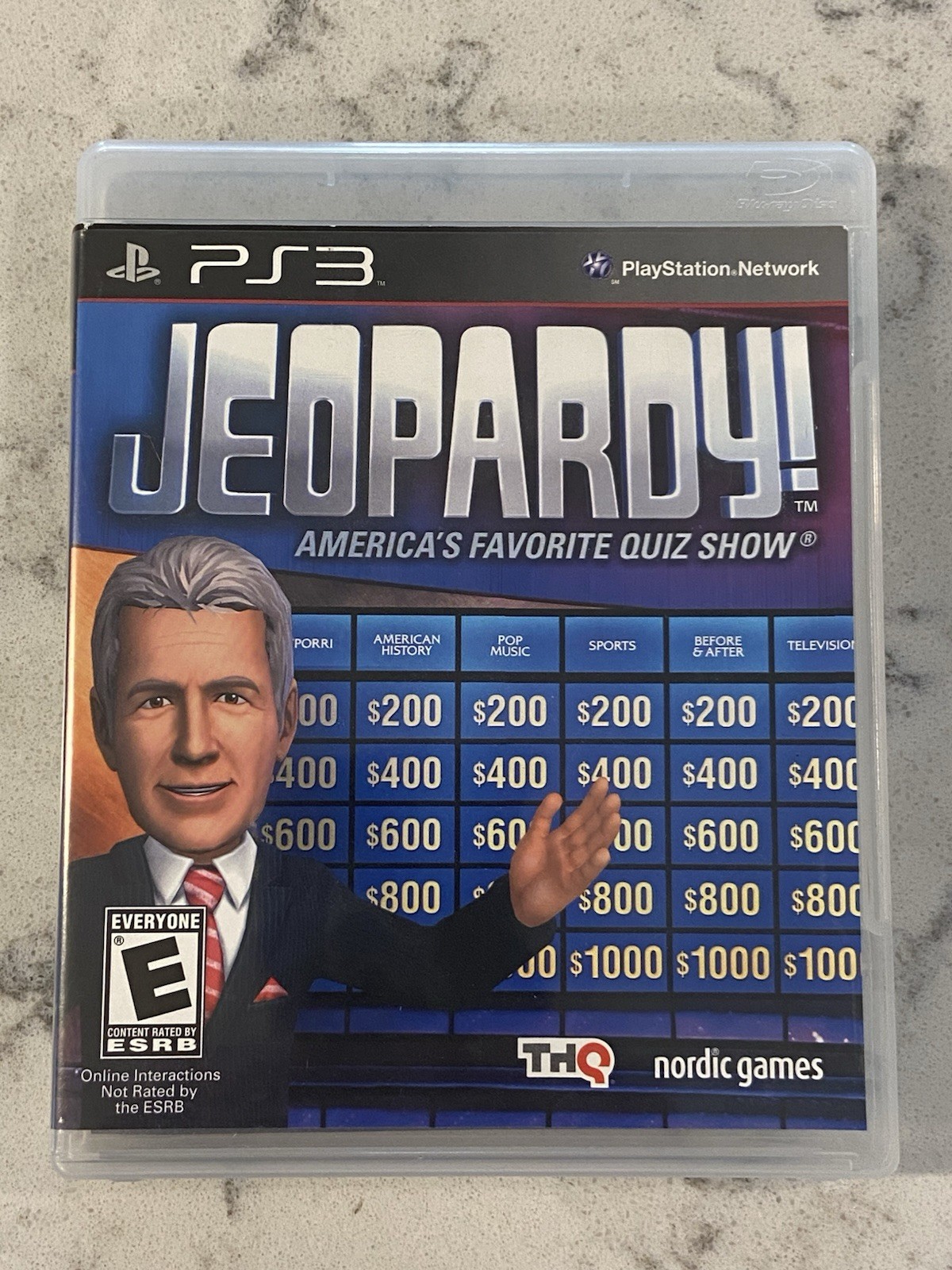 Jeopardy! (Sony PlayStation 3, PS3, 2012) Complete CIB With Manual Tested Works