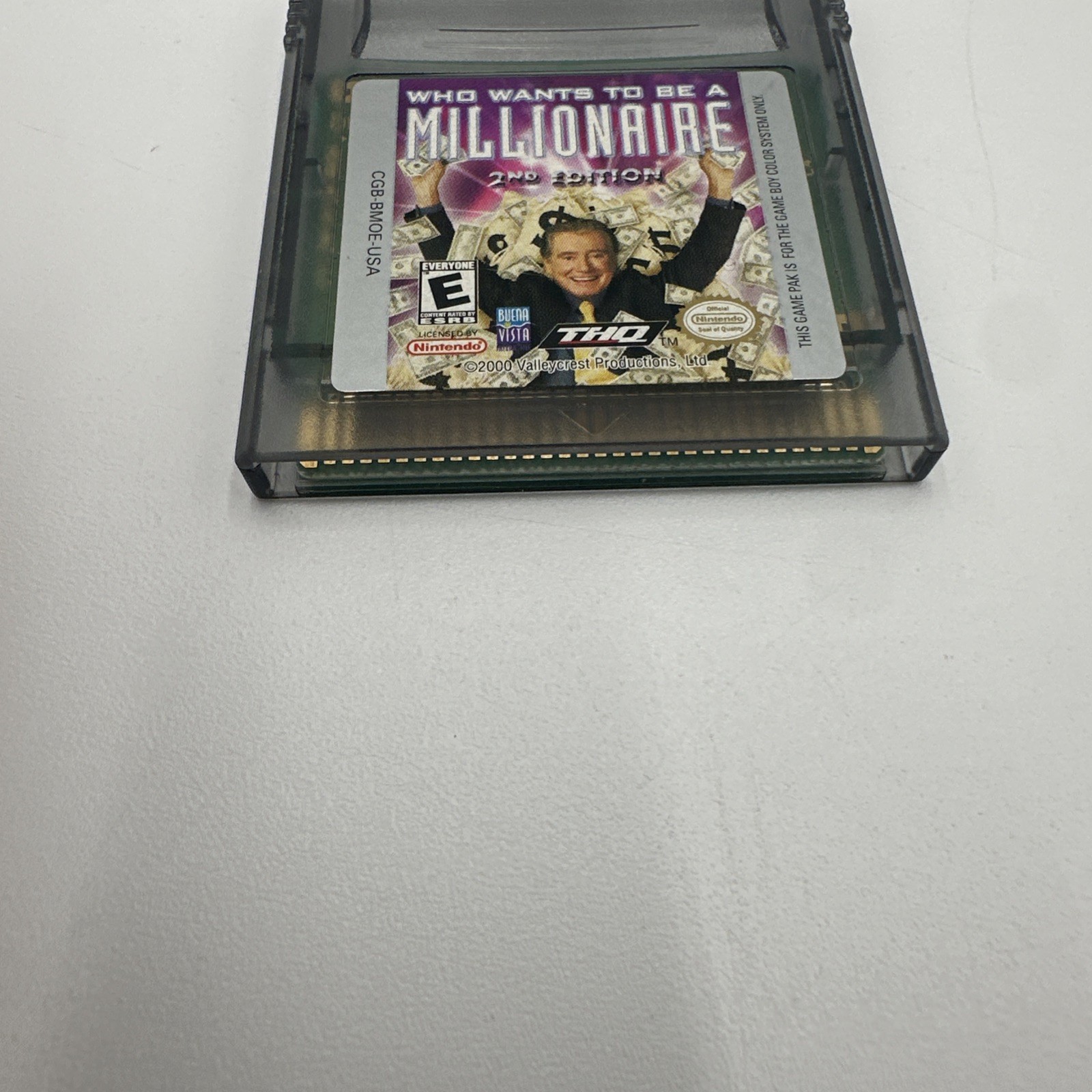 Buffy the Vampire Slayer Who Wants Millionaire Nintendo Game Boy Color GBC Lot