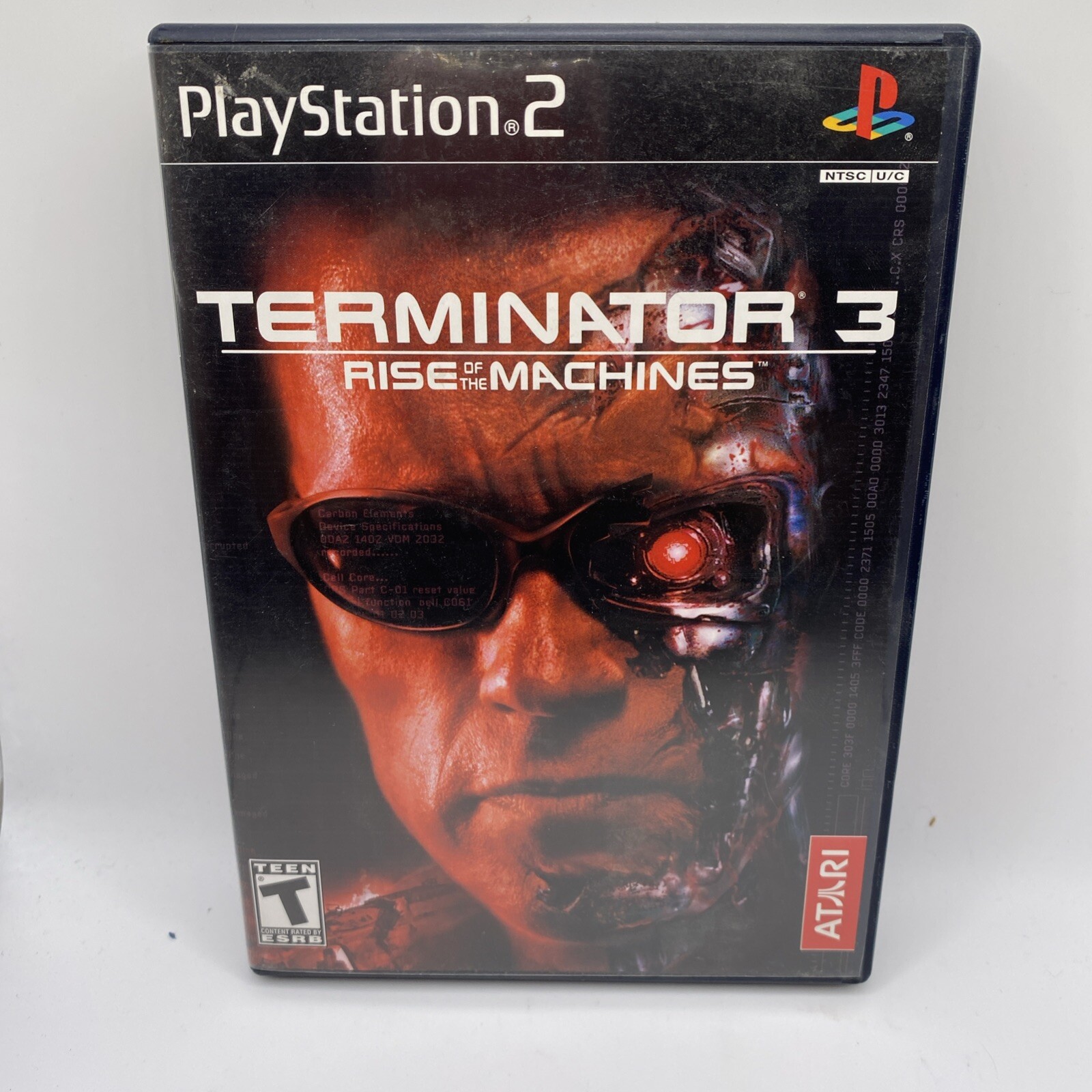 Terminator 3 Rise of the Machines (PS2 PlayStation 2) With Manual Tested Works