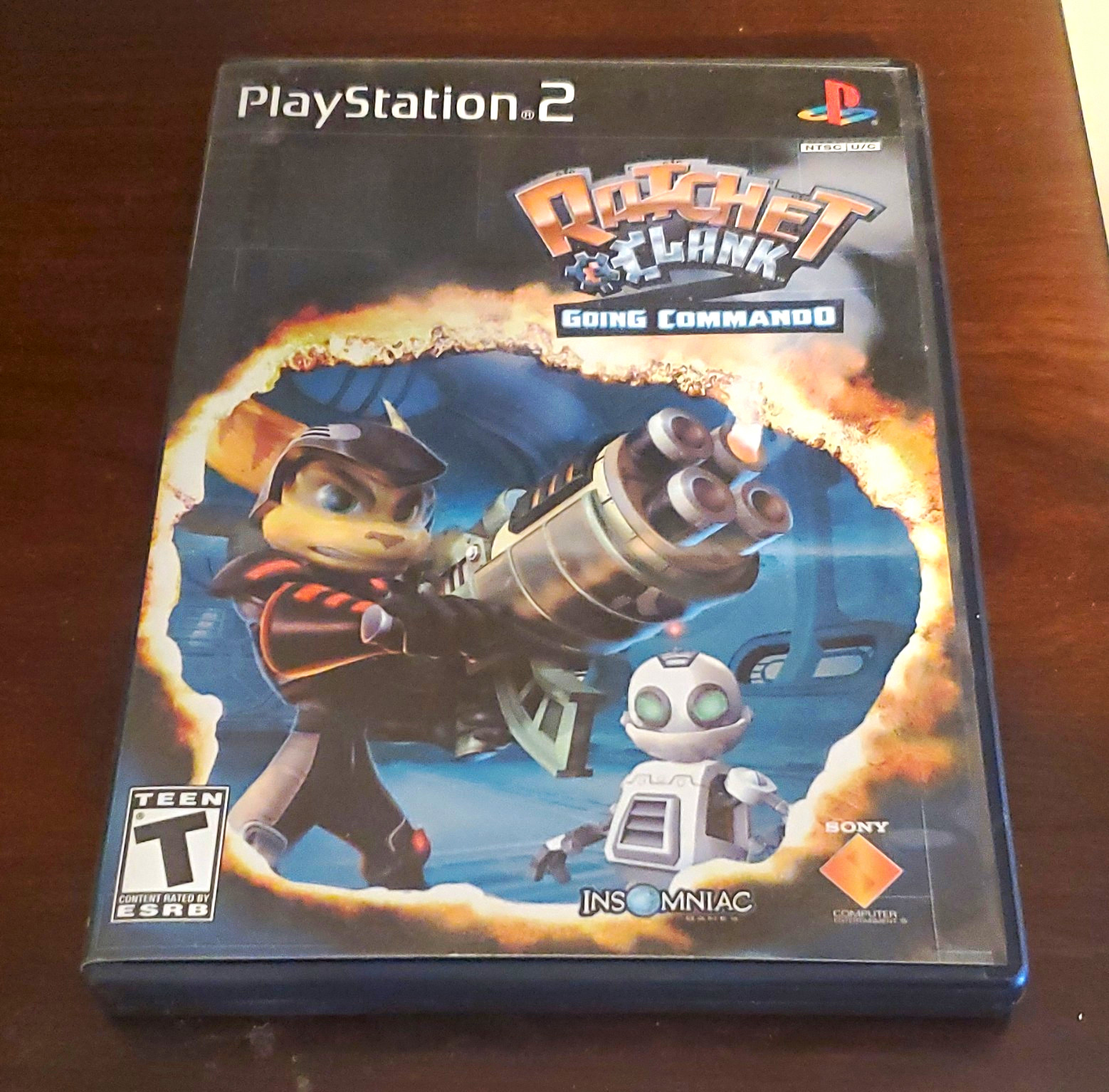 Ratchet & Clank: Going Commando PS2 NTSC-U/C Manual Included