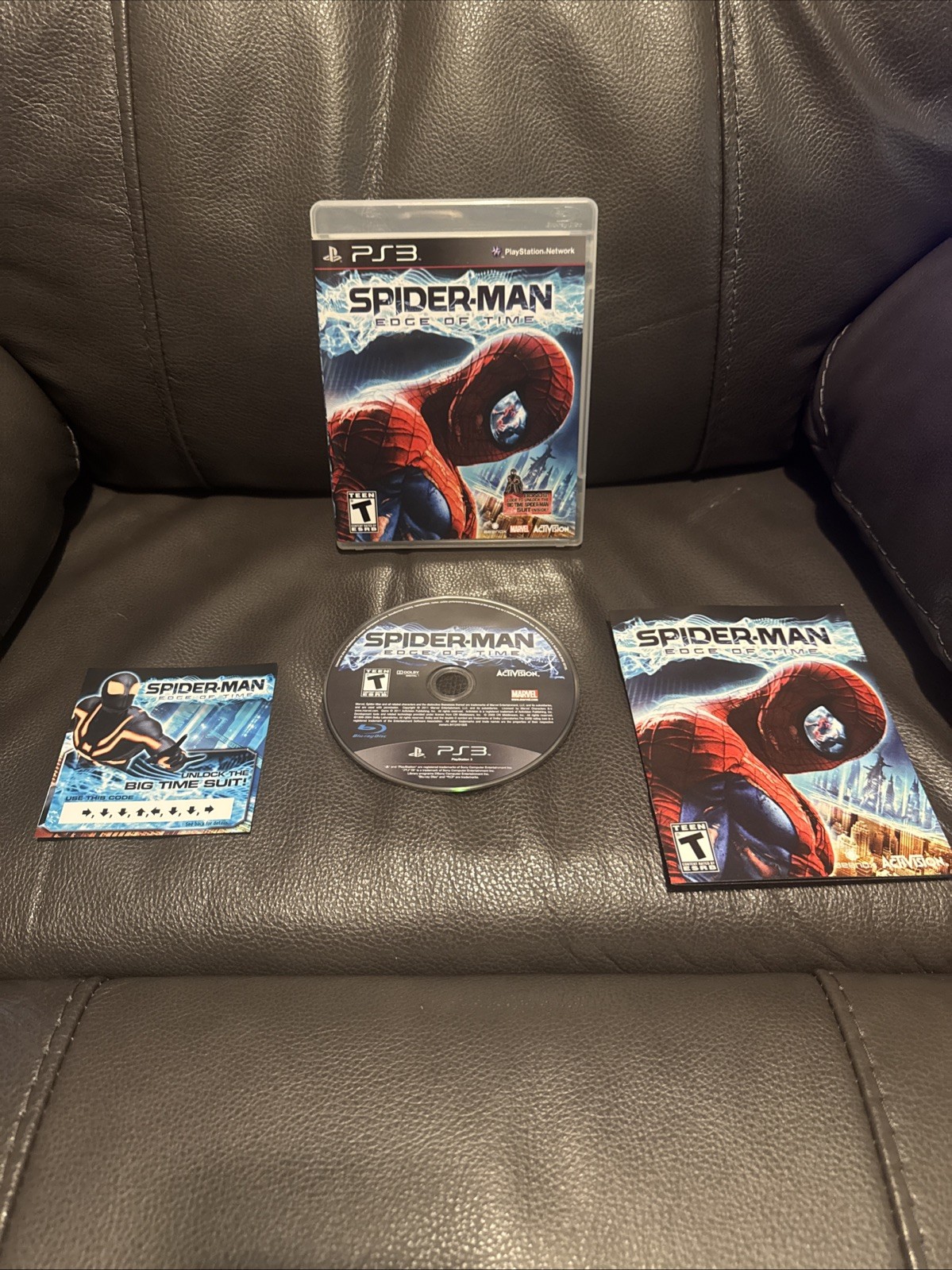 Spider-Man: Edge of Time 2011 Sony Playstation 3 PS3 CIB Tested!!!!!!