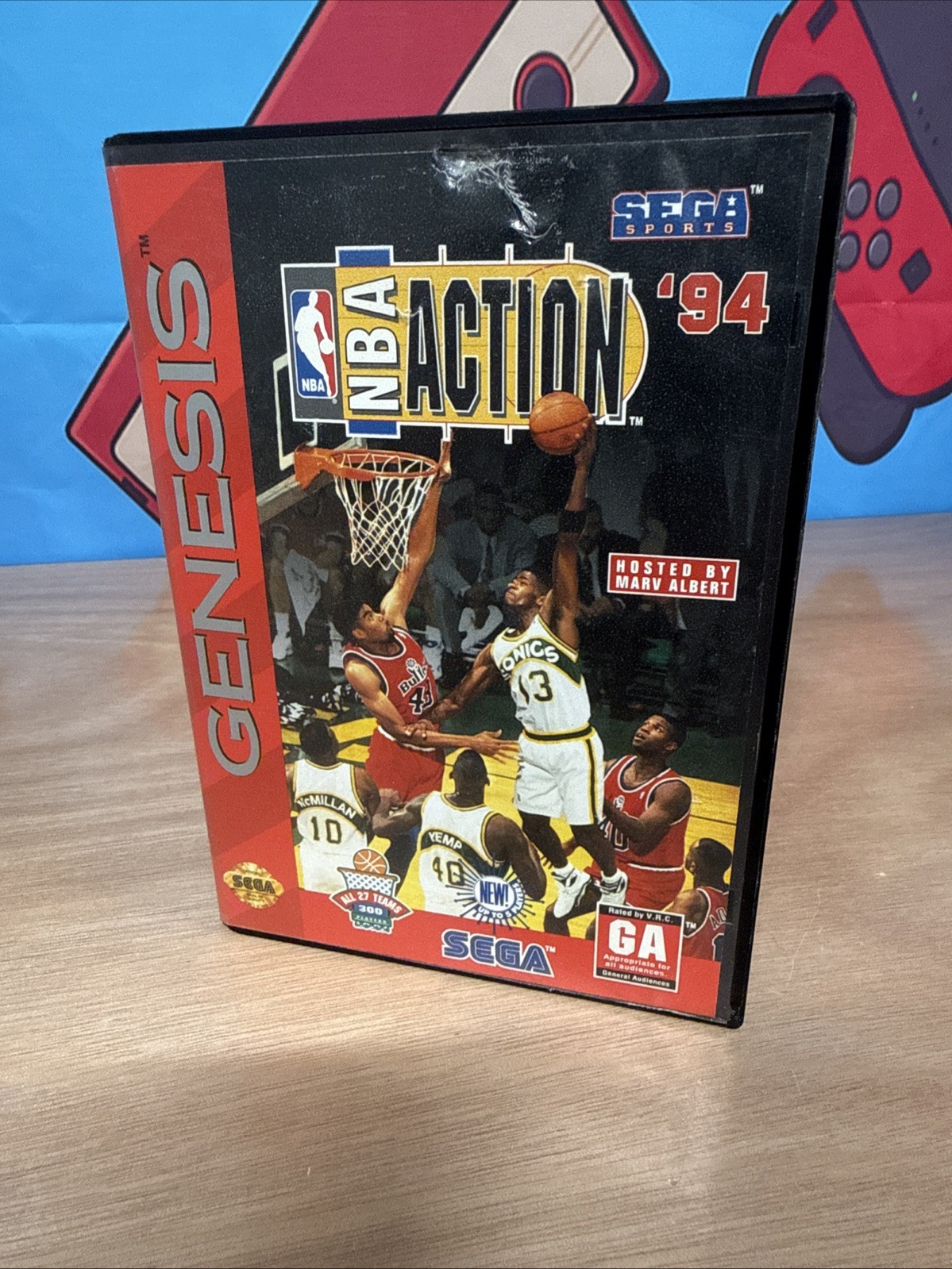 Sega Genesis NBA Action ‘94 CIB Complete