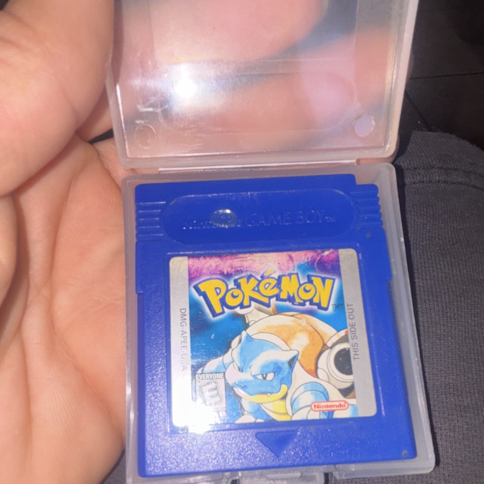 Pokémon Blue Version Nintendo Game Boy Cartridge – NTSC-U/C, E (Everyone)