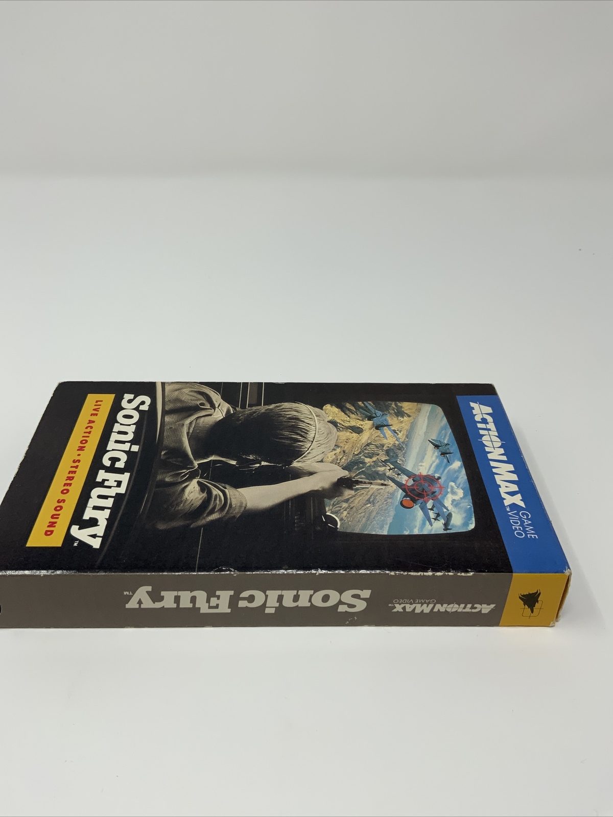 Sonic Fury (VHS Action Max Game Video, 1987) Live Action Worlds of Wonder