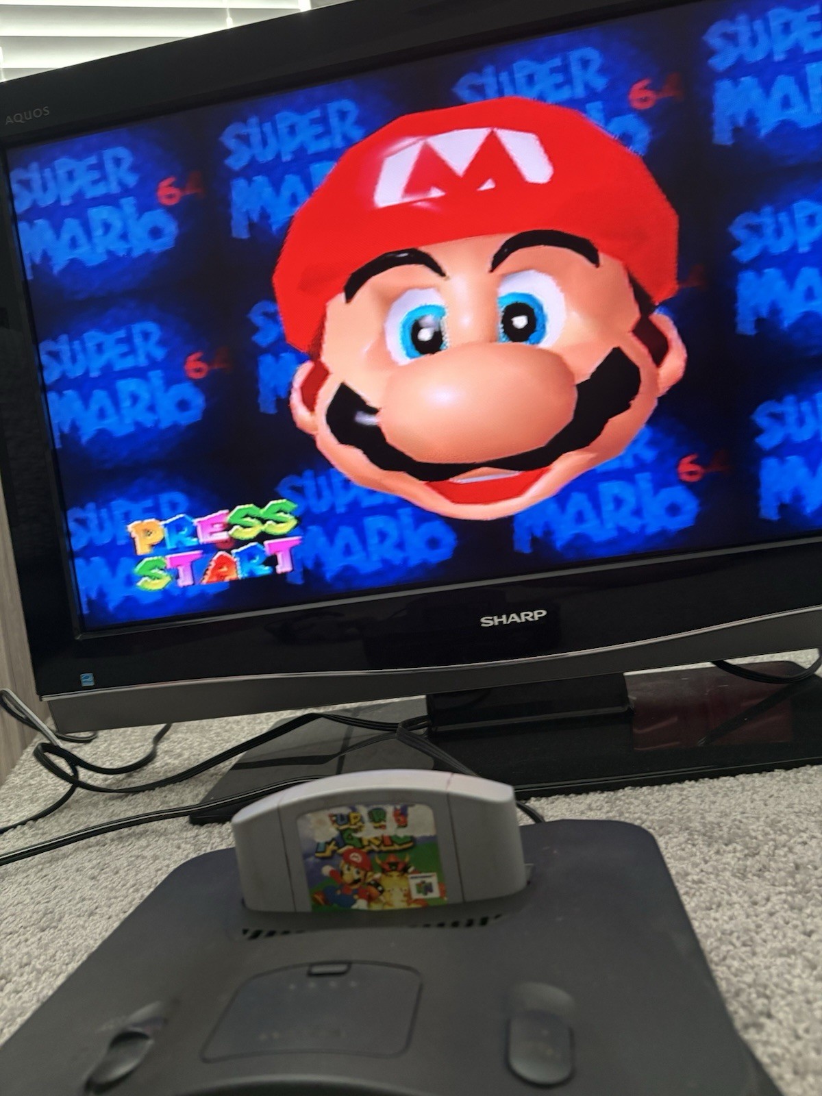 Super Mario 64 Nintendo 64 Authentic Cartridge Only. Tested And Works