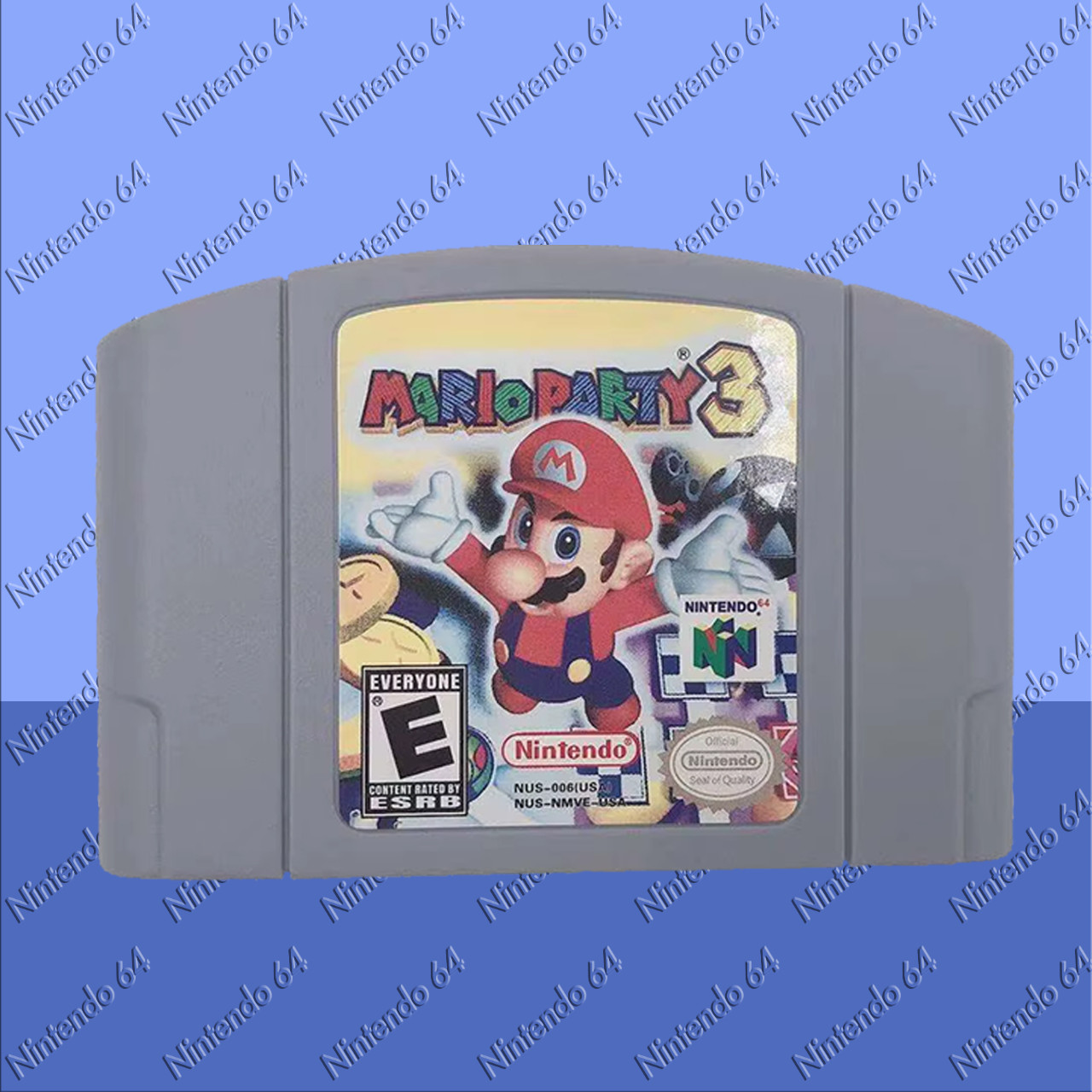 Mario Party 3 Nintendo 64 Game Cartridge (READ, Pre-Owned, Tested)