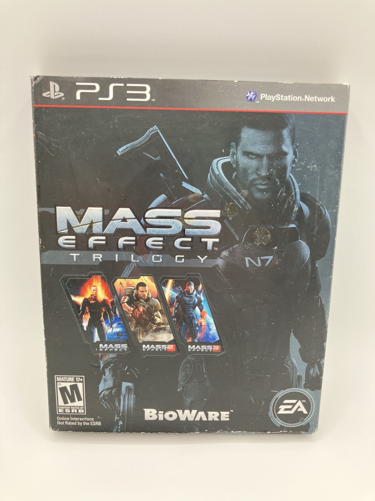 EA Mass Effect Trilogy Sony PS3. Manual Included, Perfect Discs, VG+ w/Sleeve