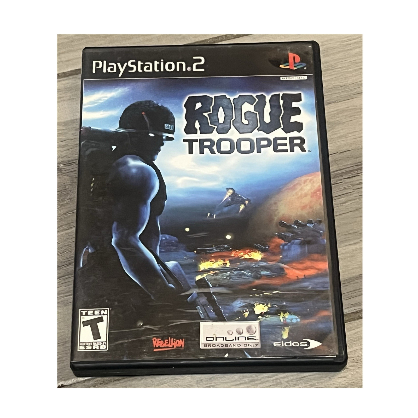 Eidos Rogue Trooper Sony PlayStation 2 Shooter Multiplayer Manual NTSC-U/C 2006