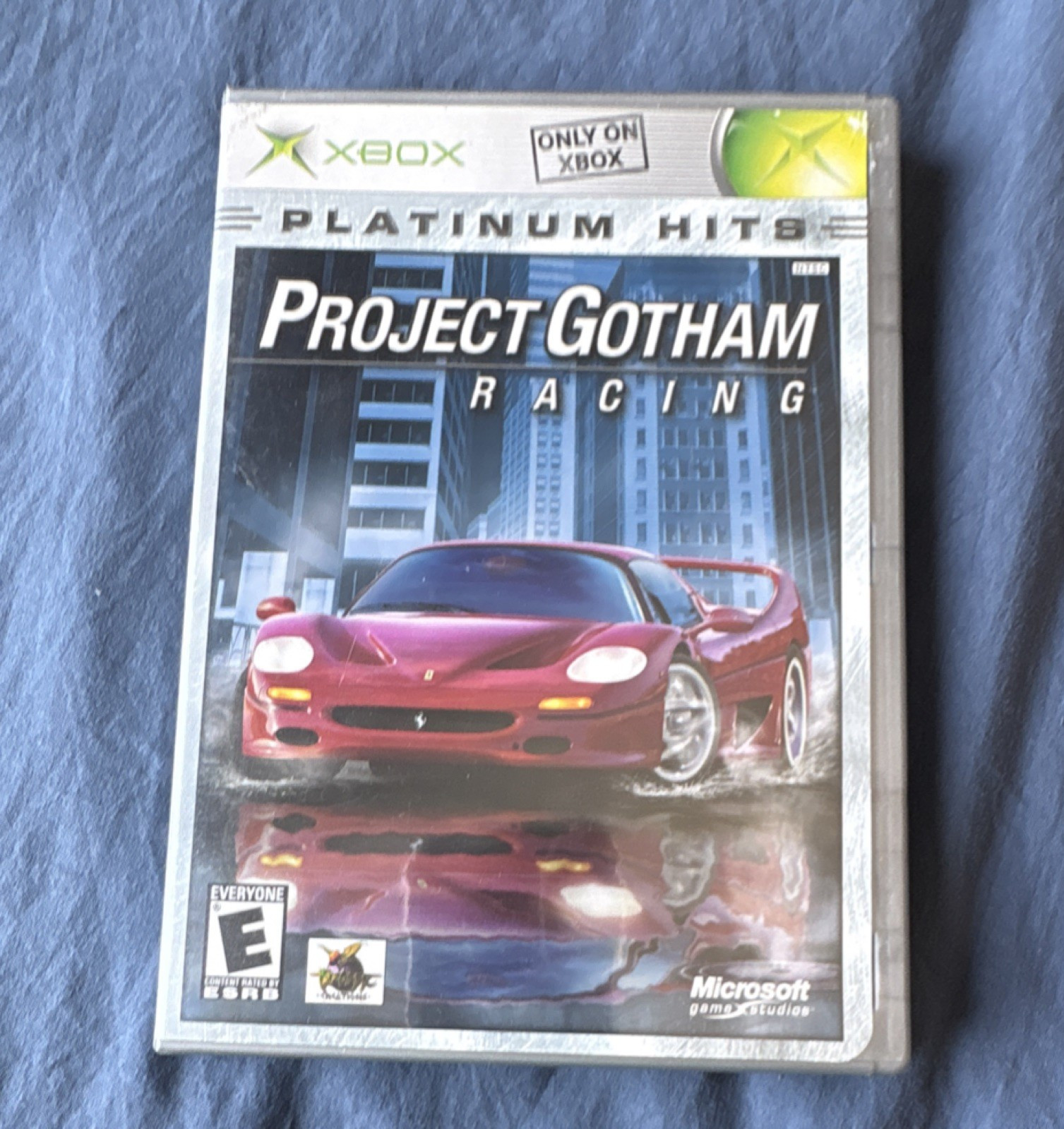 Microsoft Game Studios Project Gotham Racing Platinum Hits Xbox Racing Game 2002