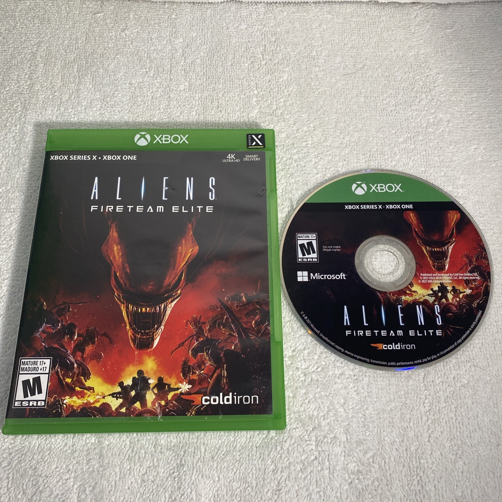 Aliens: Fireteam Elite (Microsoft Xbox One/Series X, 2021) Action Xenomorph M