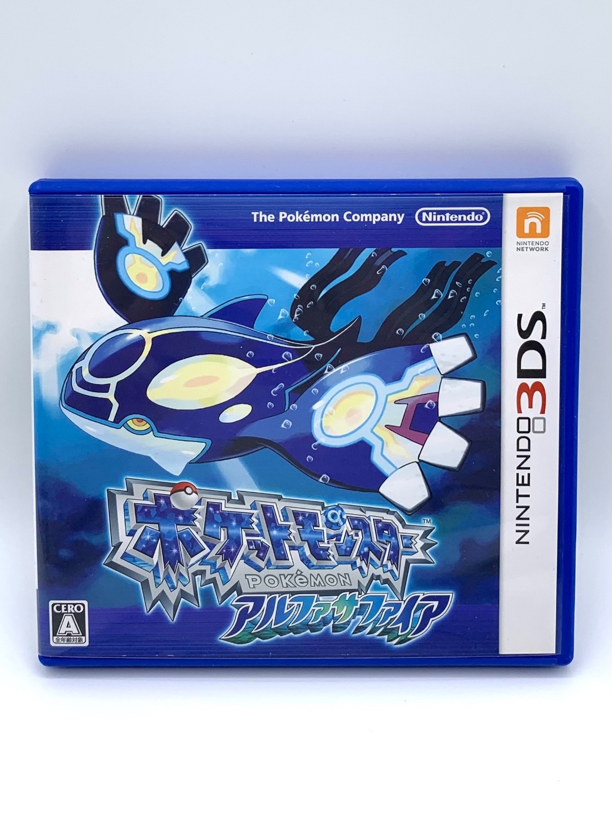 Pokemon Alpha Sapphire Nintendo 3DS 3 DS Boxed Authentic Japanese Tested