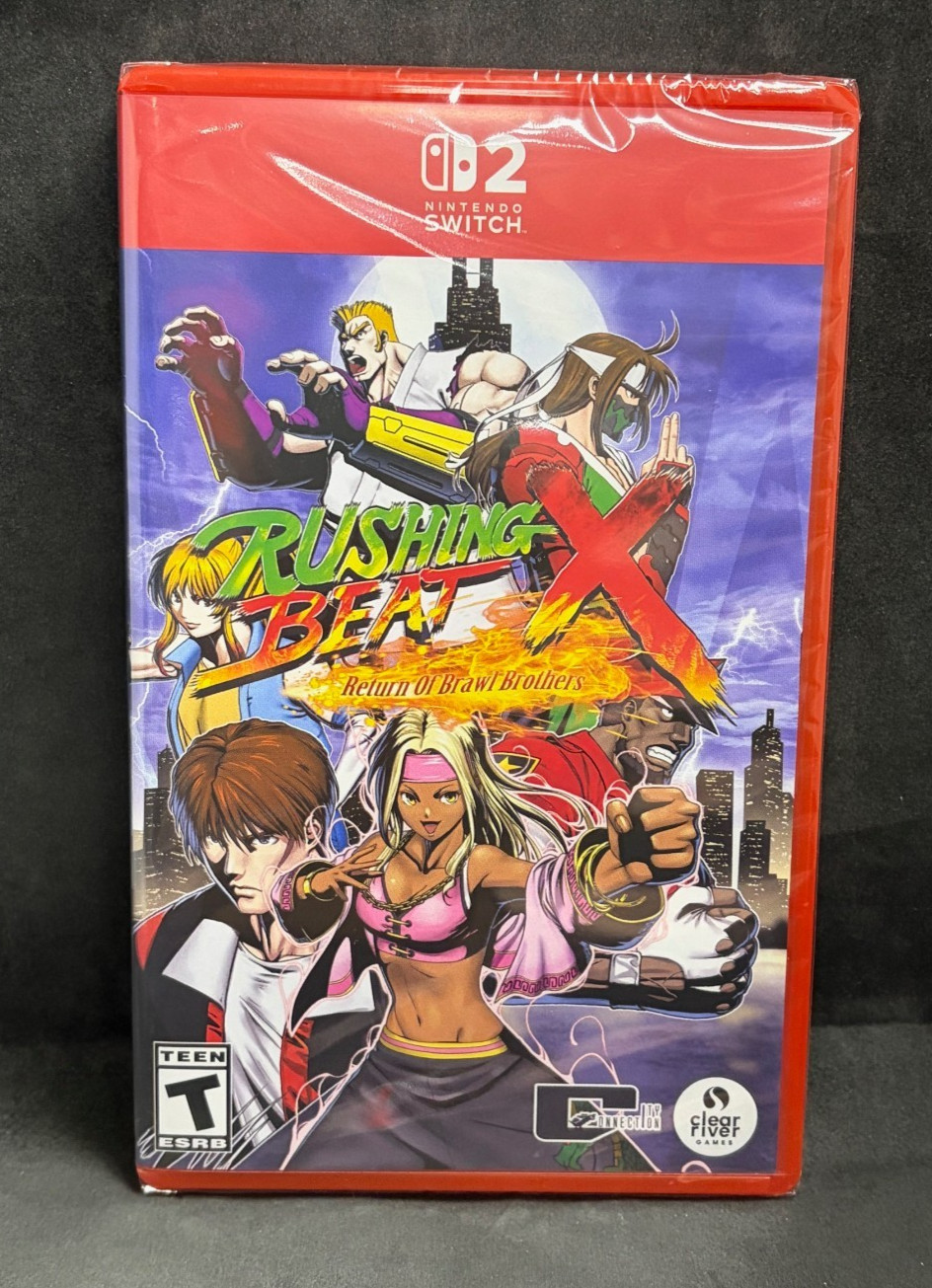 Rushing Beat X: Return of Brawl Brothers (Nintendo Switch 2) BRAND NEW