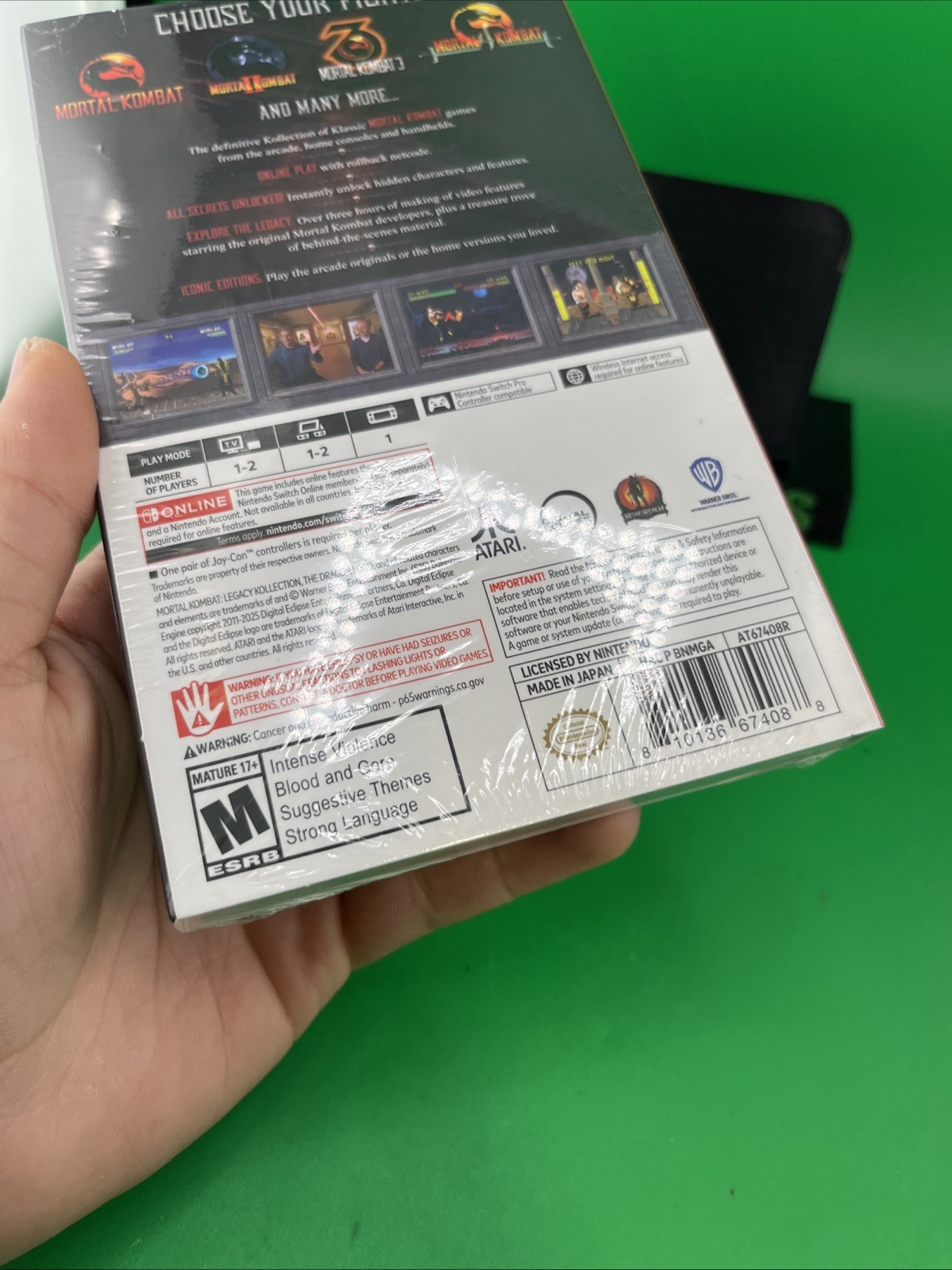 Mortal Kombat Legacy Kollection – Nintendo Switch New Factory Sealed