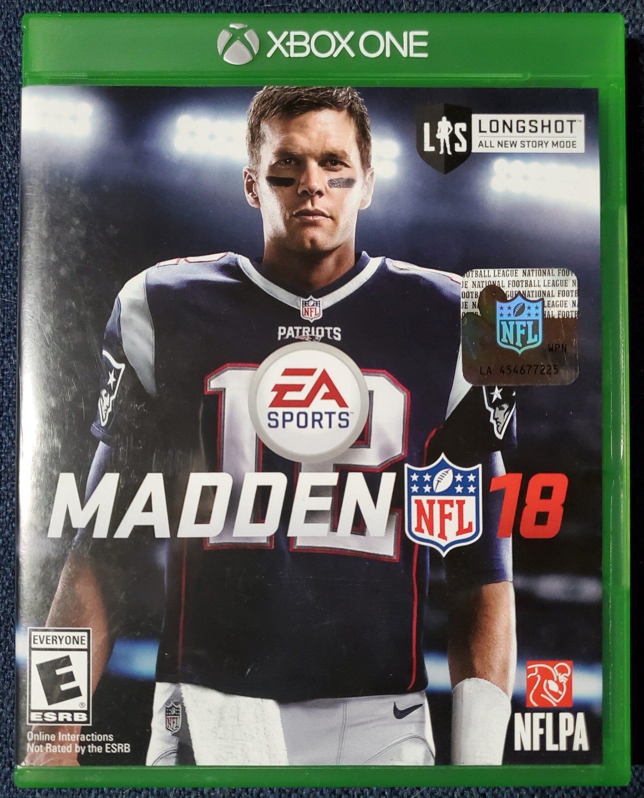 Madden NFL 18 (Microsoft Xbox One, 2017)