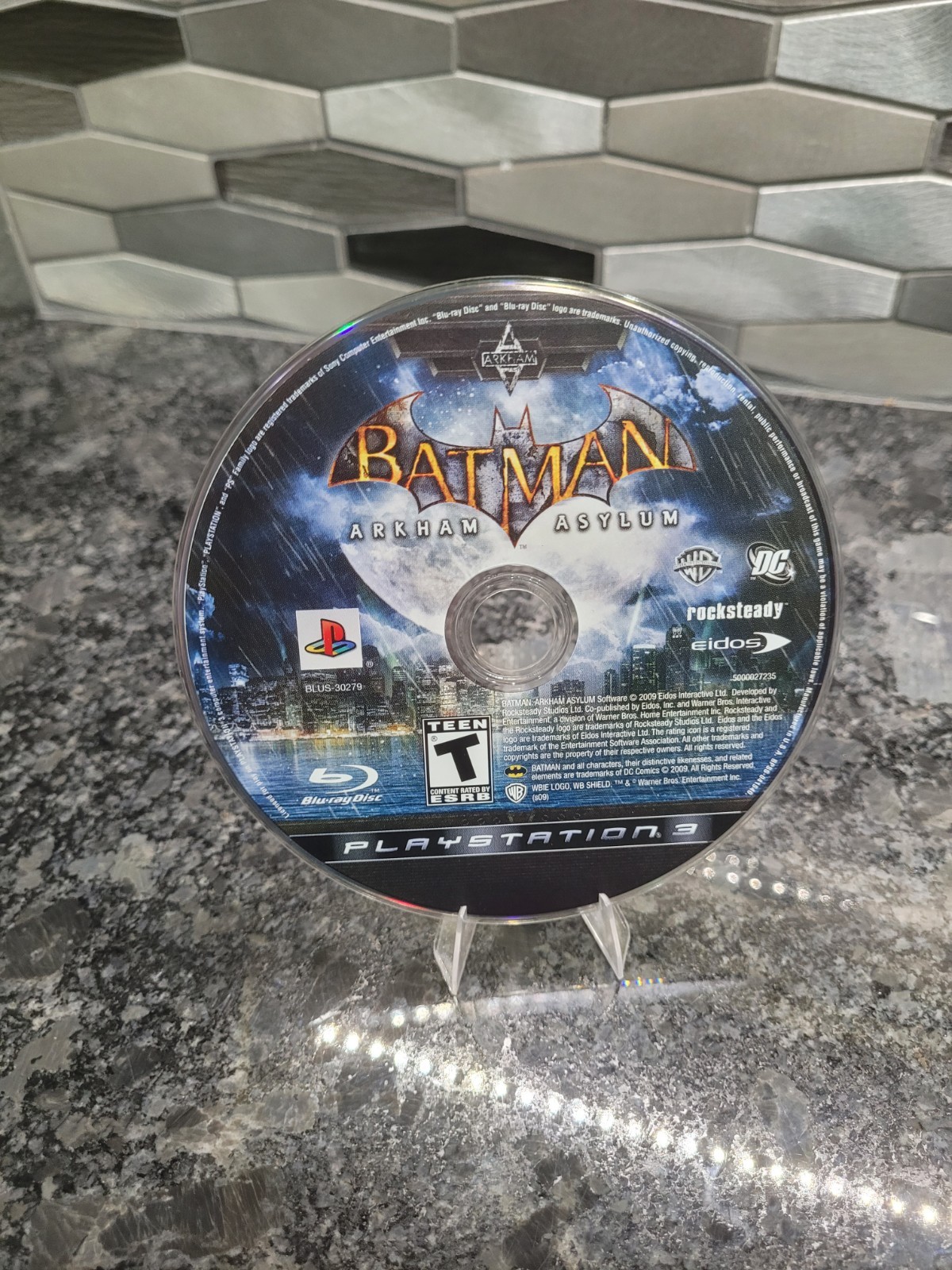 Batman: Arkham Asylum (Sony PlayStation 3, 2009) DISC Only