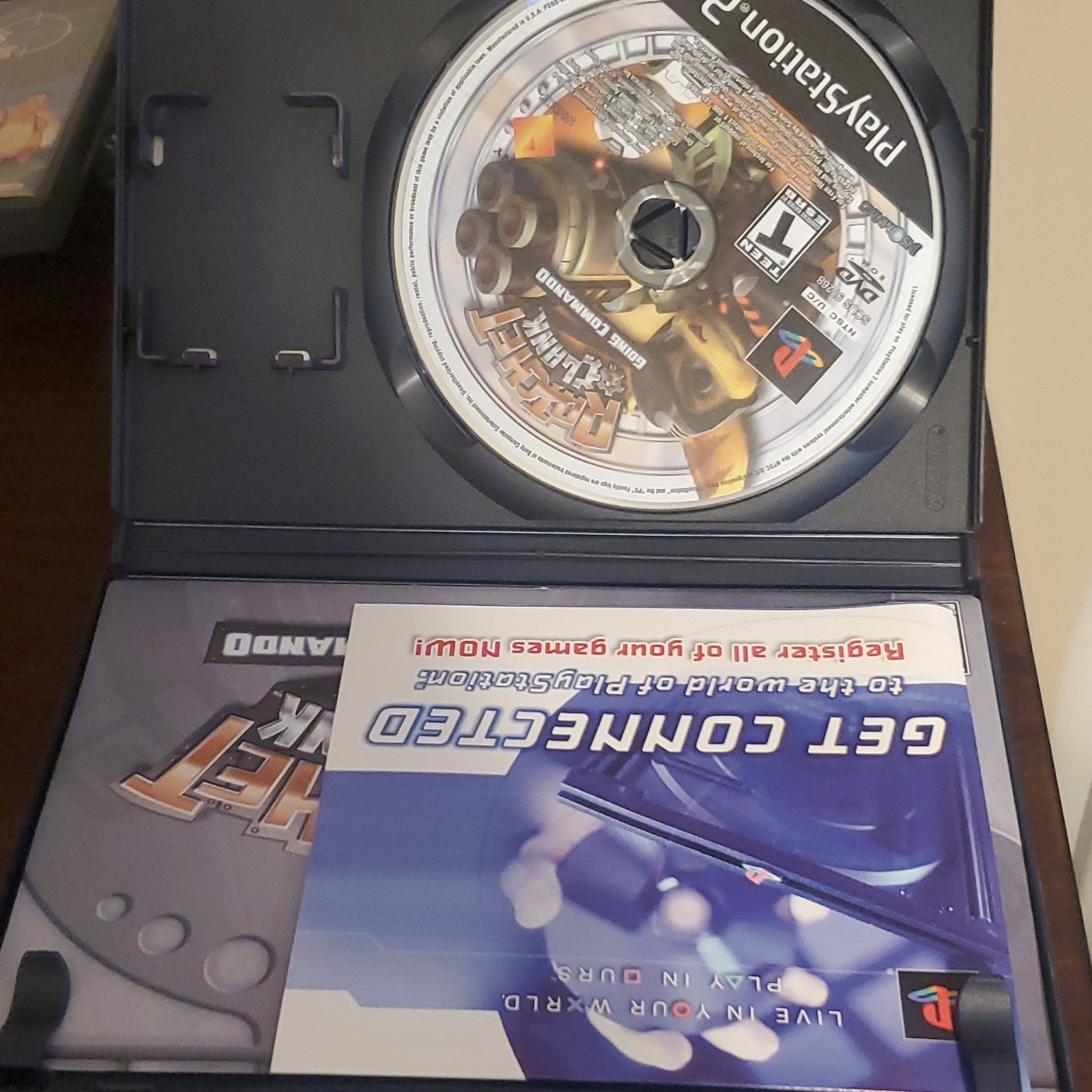 Ratchet & Clank: Going Commando PS2 NTSC-U/C Manual Included