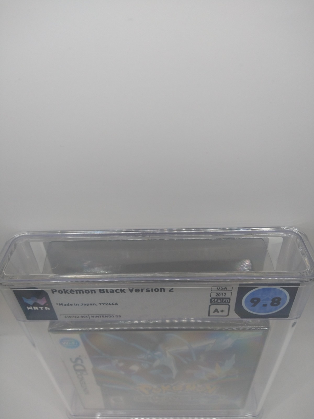 Pokemon Black Version 2 Nintendo DS (WATA 9.8 A+) NOT PSA, VGA [Brand New]